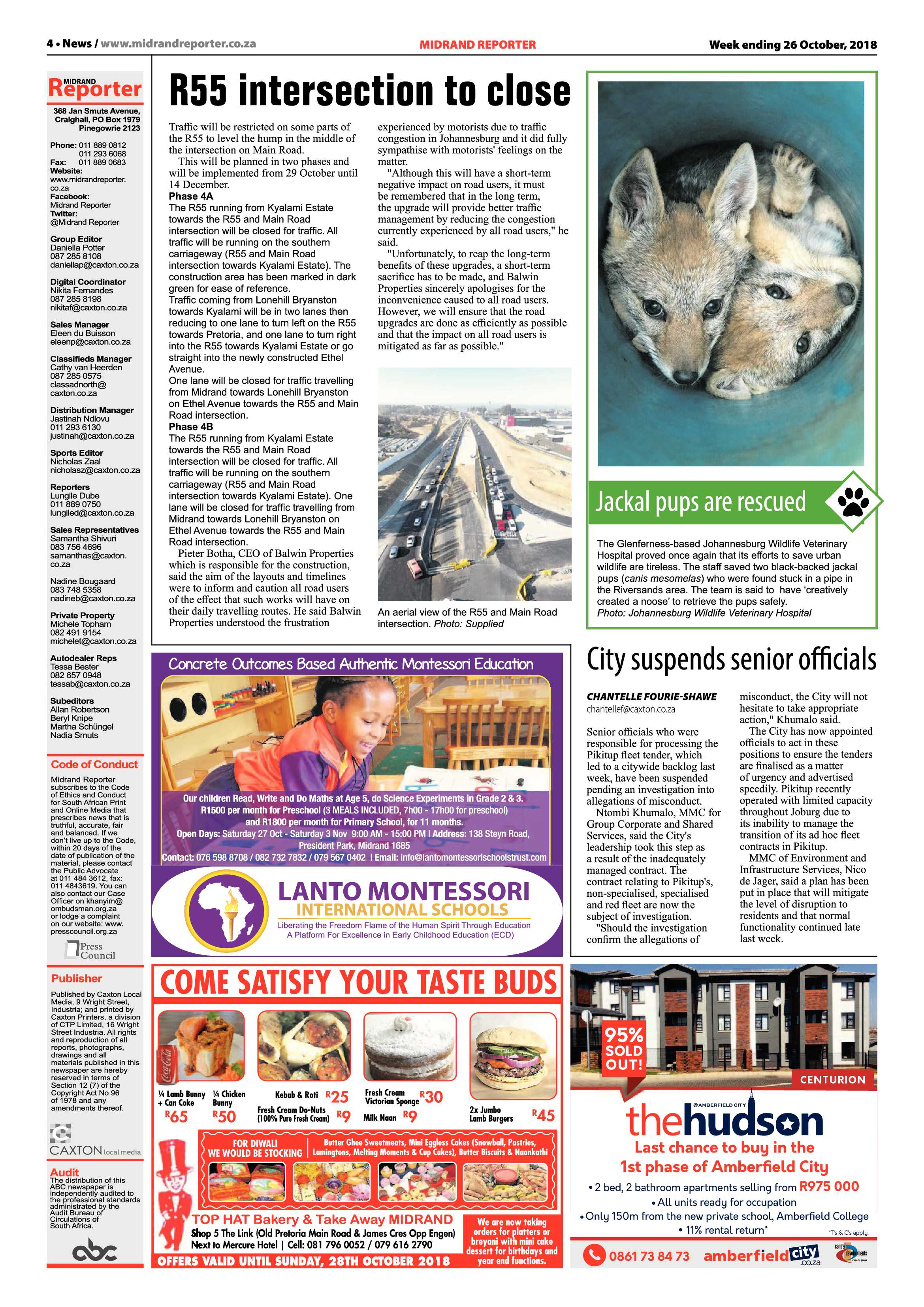 Midrand 26 October, 2018 page 4