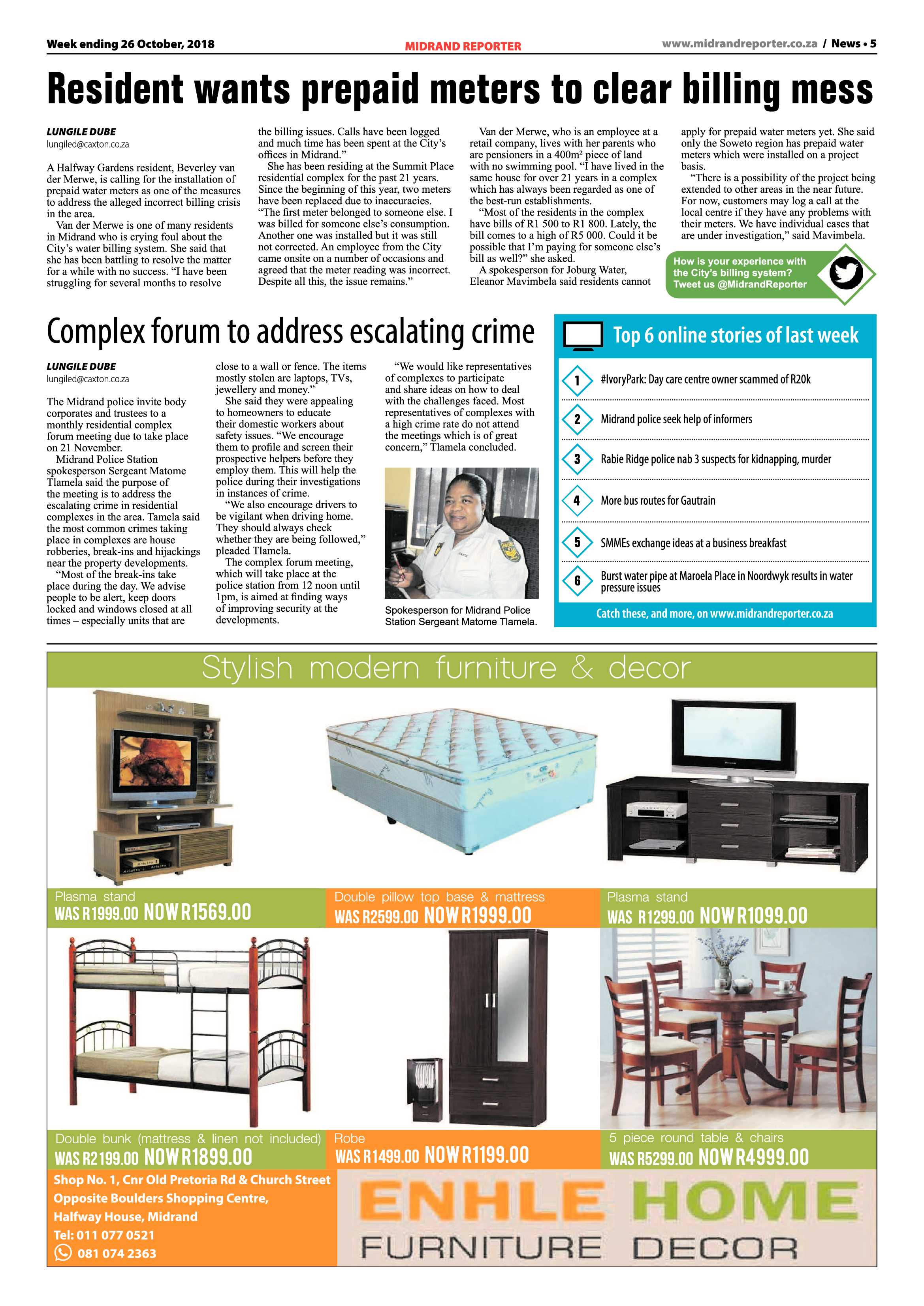 Midrand 26 October, 2018 page 5