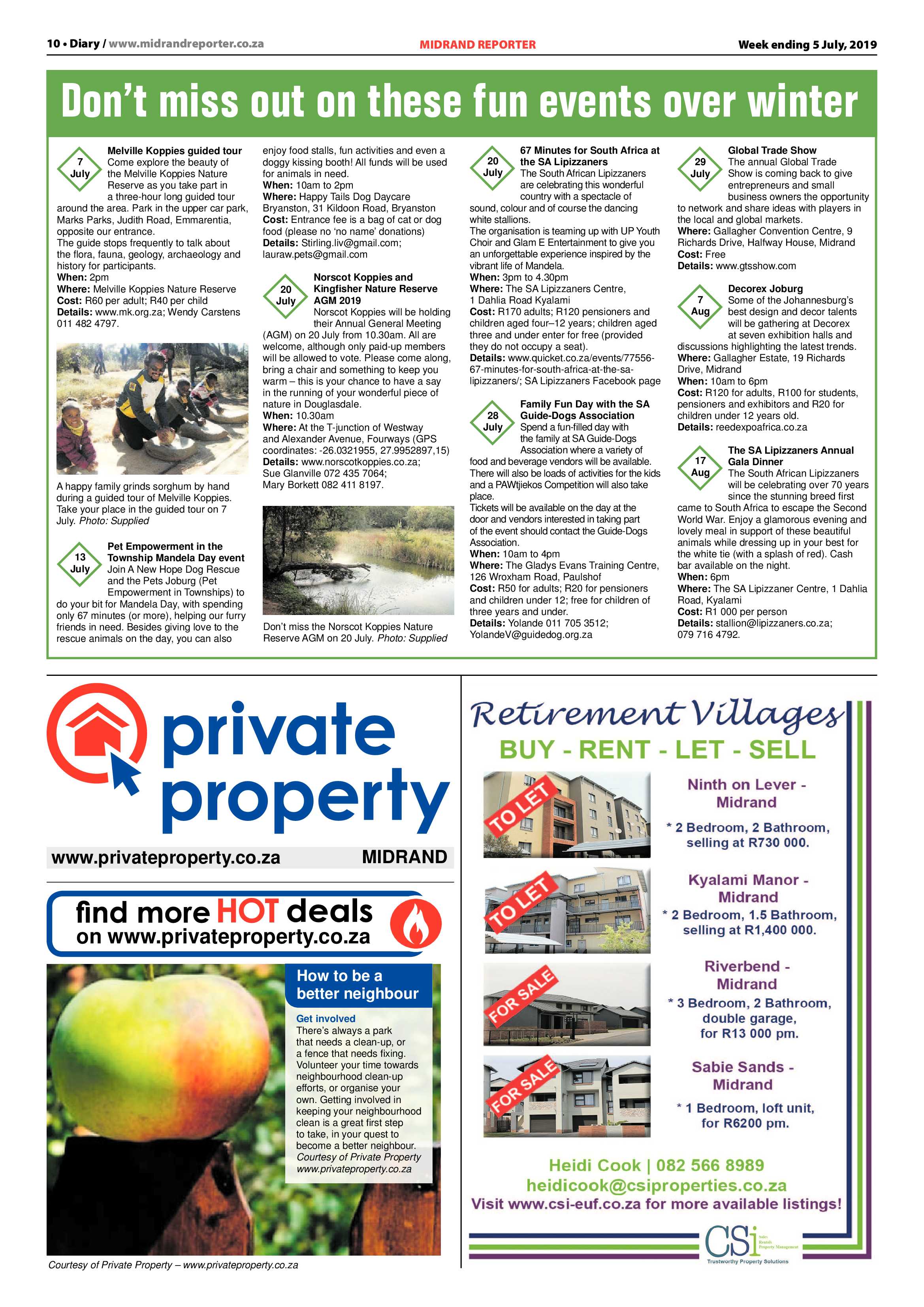 Midrand Reporter 5 July 2019 page 10