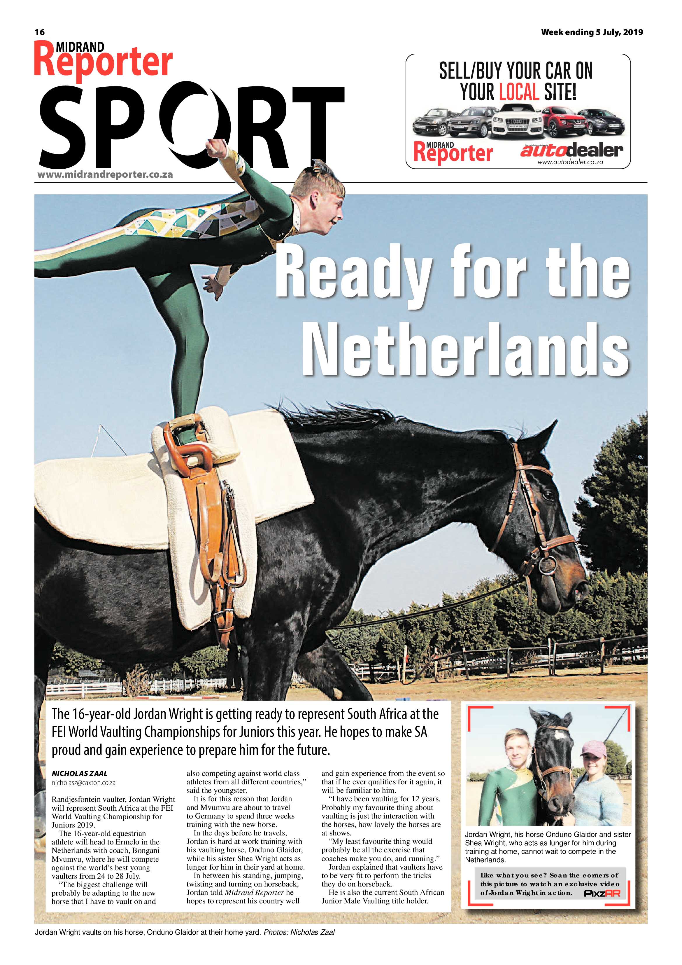 Midrand Reporter 5 July 2019 page 16