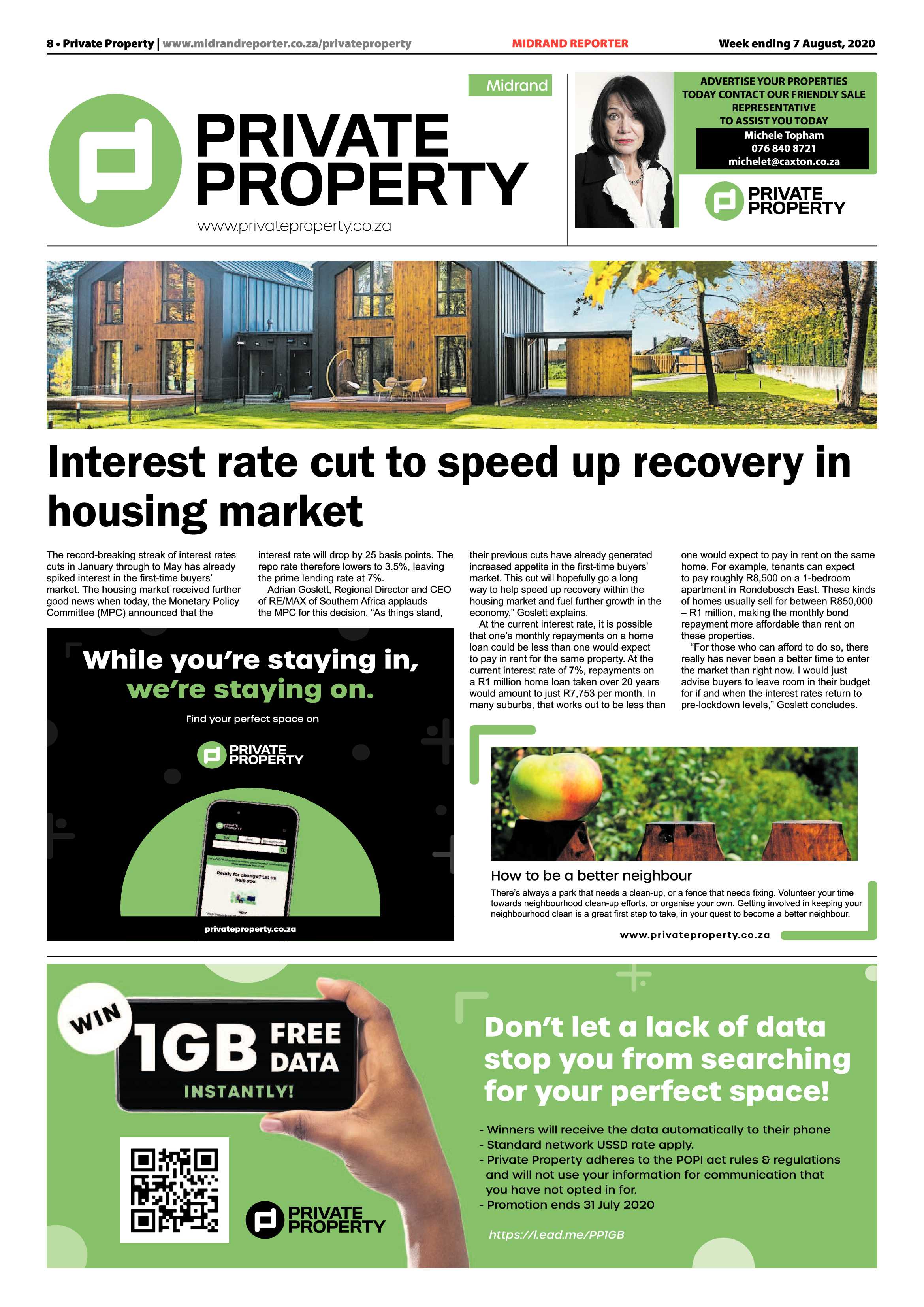 Midrand Reporter 07 August 2020 page 8