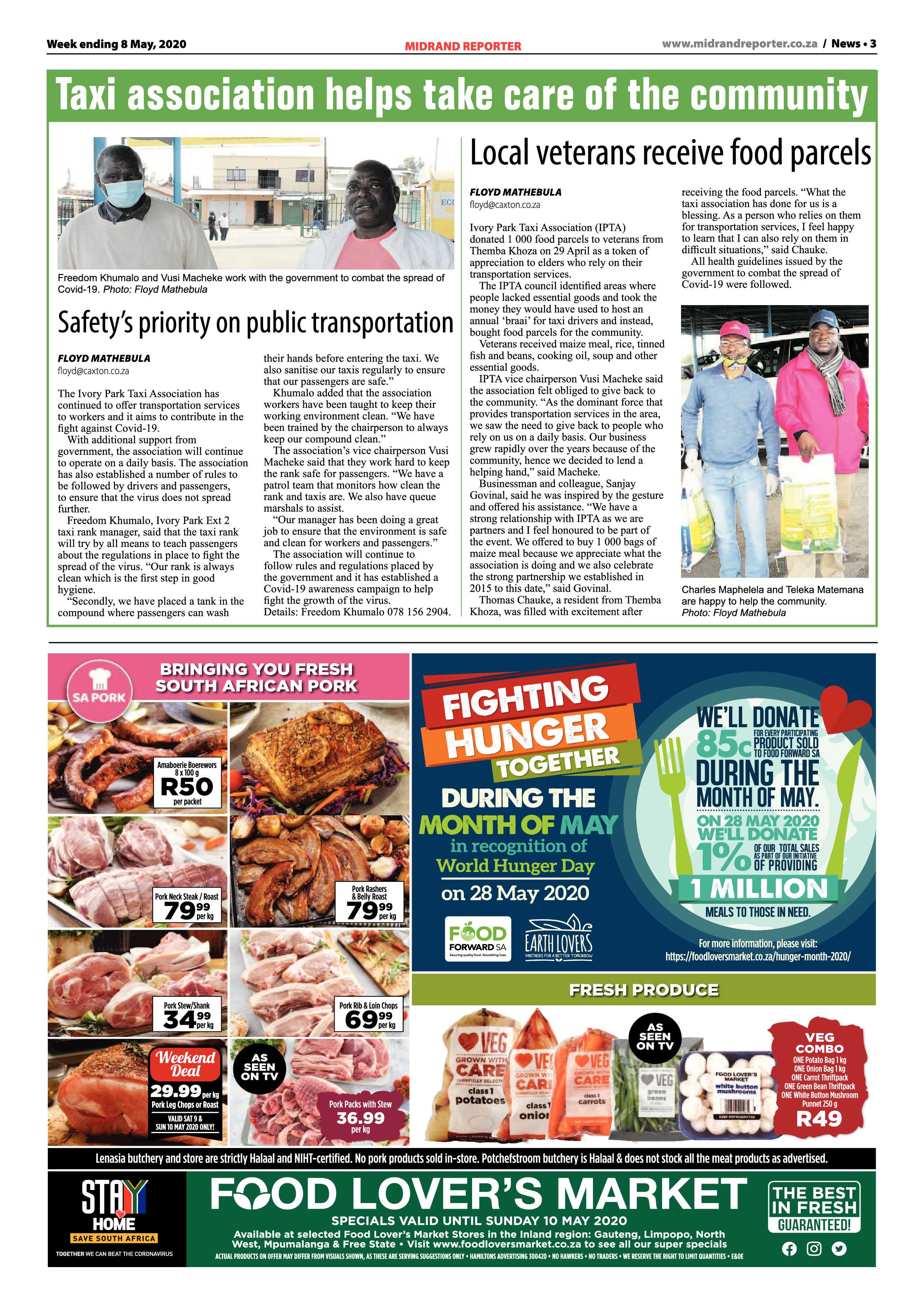 Midrand Reporter 08 May 2020 page 3