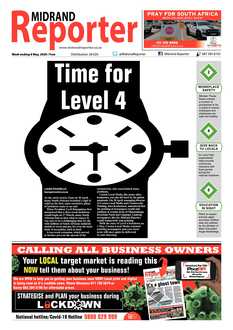 Midrand Reporter 08 May 2020