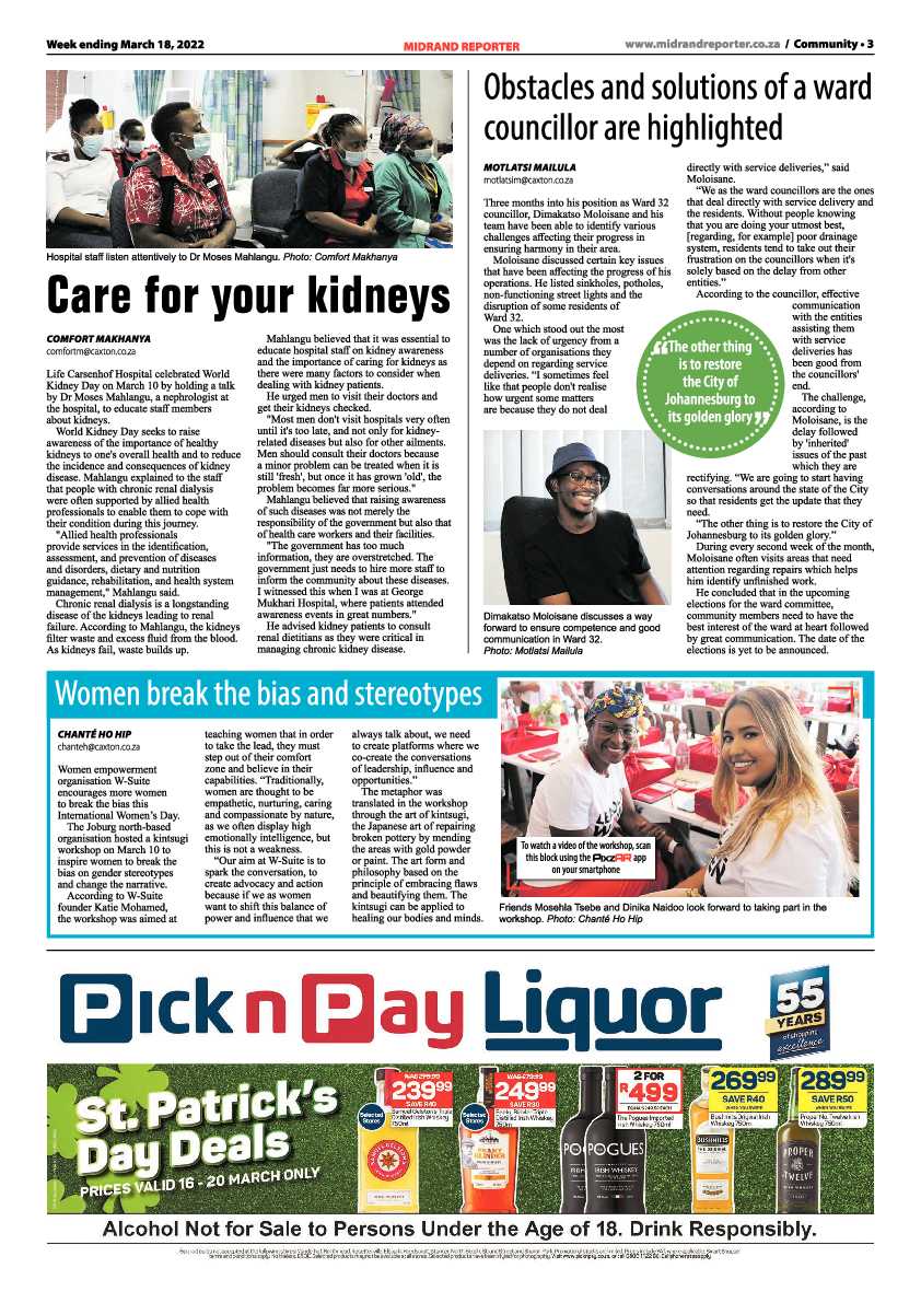 Midrand Reporter18 March 2022 page 3