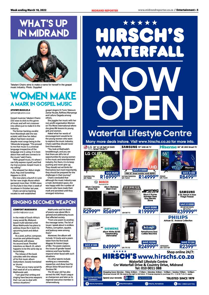 Midrand Reporter18 March 2022 page 5