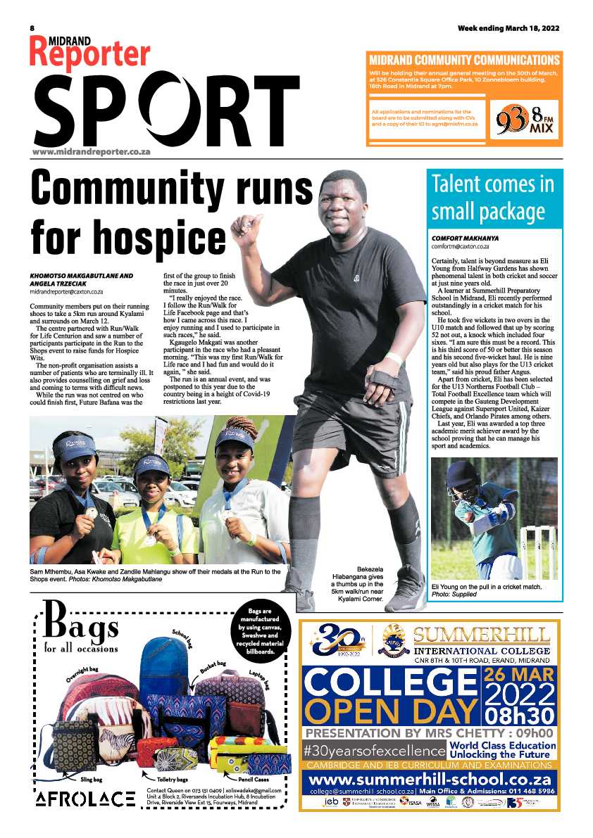 Midrand Reporter18 March 2022 page 8