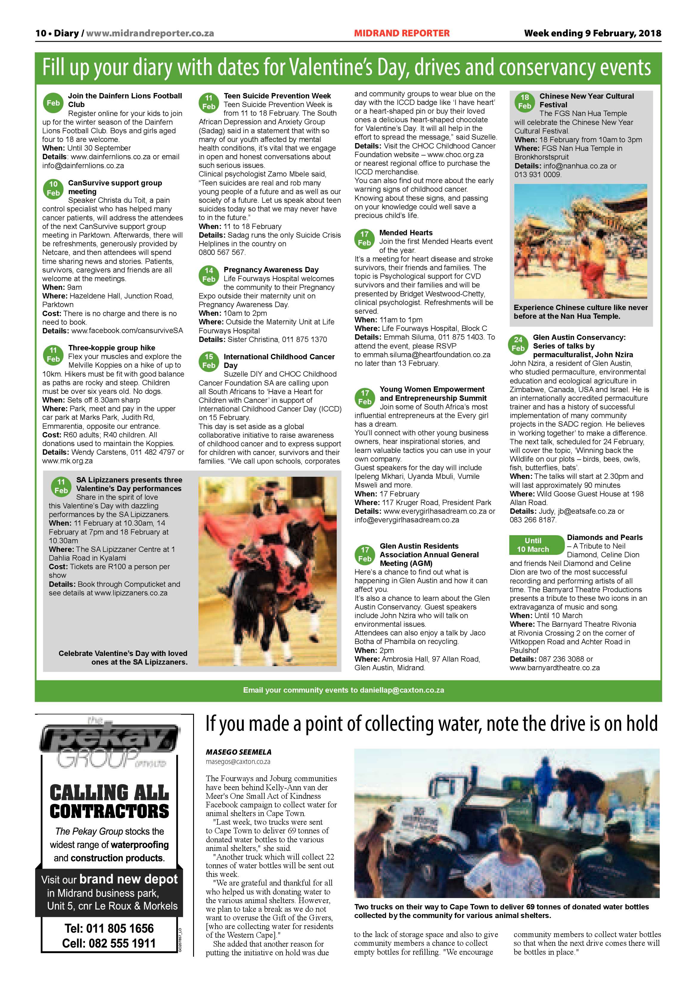 Midrand Reporter – 9 Feb 2018 page 10