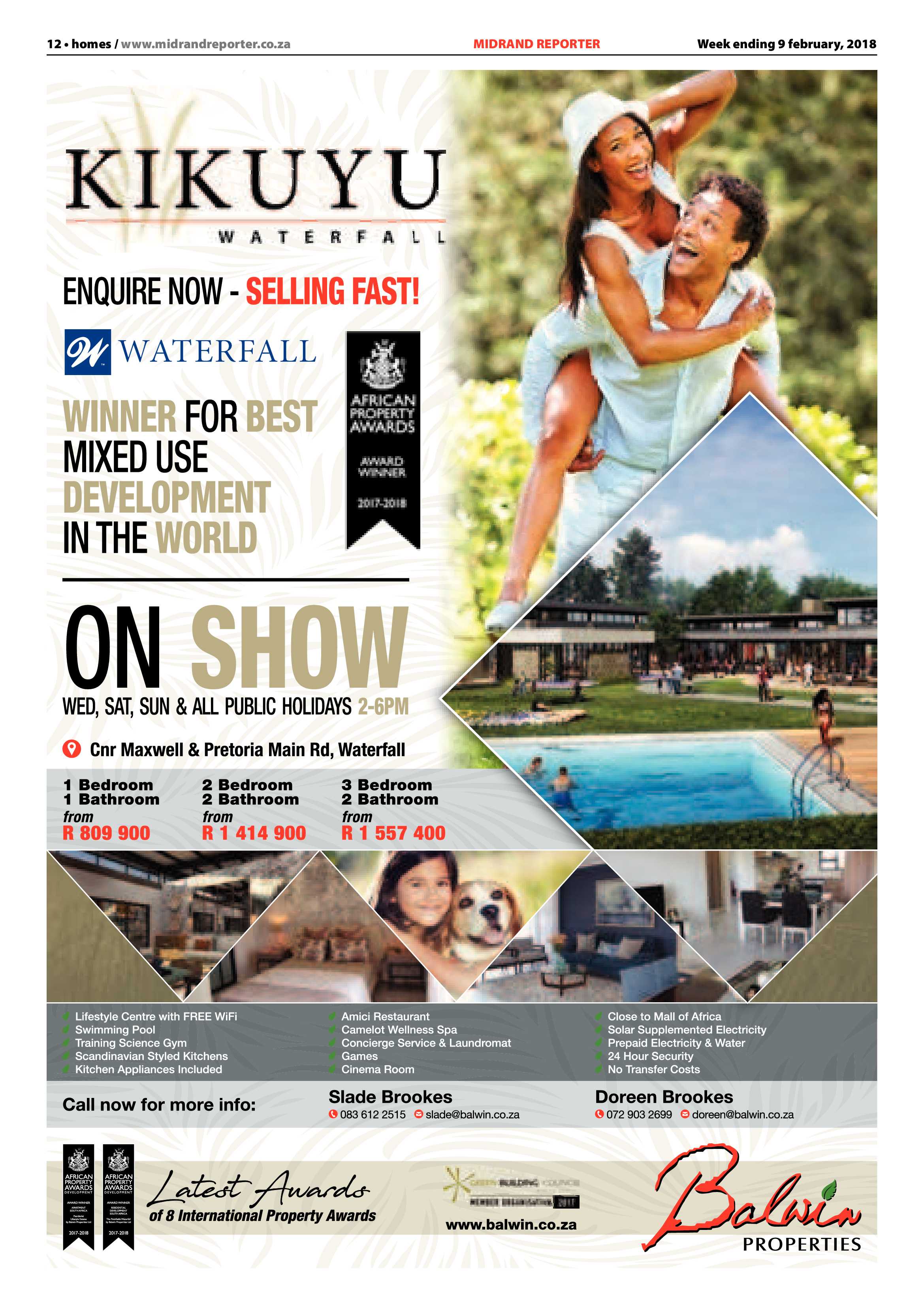 Midrand Reporter – 9 Feb 2018 page 12