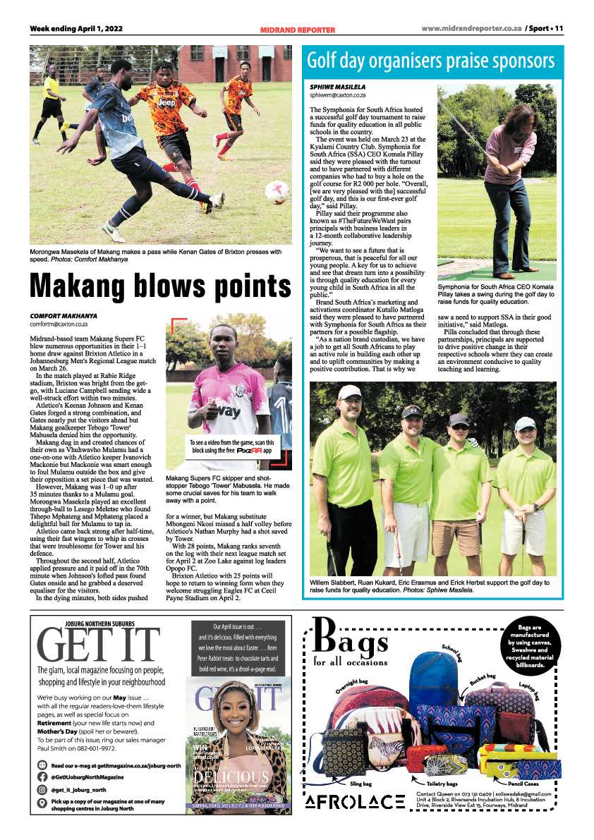 Midrand Reporter 01 April 2022 page 11