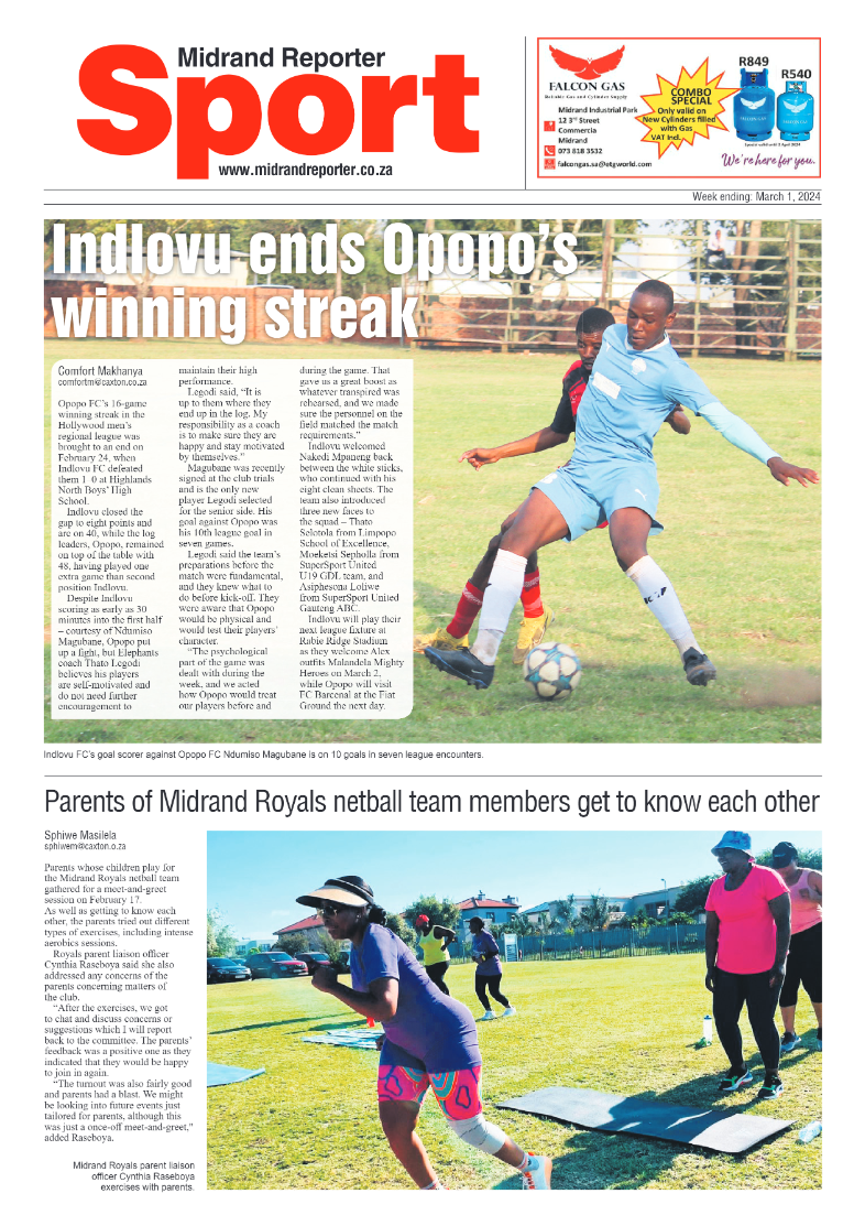 Midrand Reporter 01 March 2024 page 12
