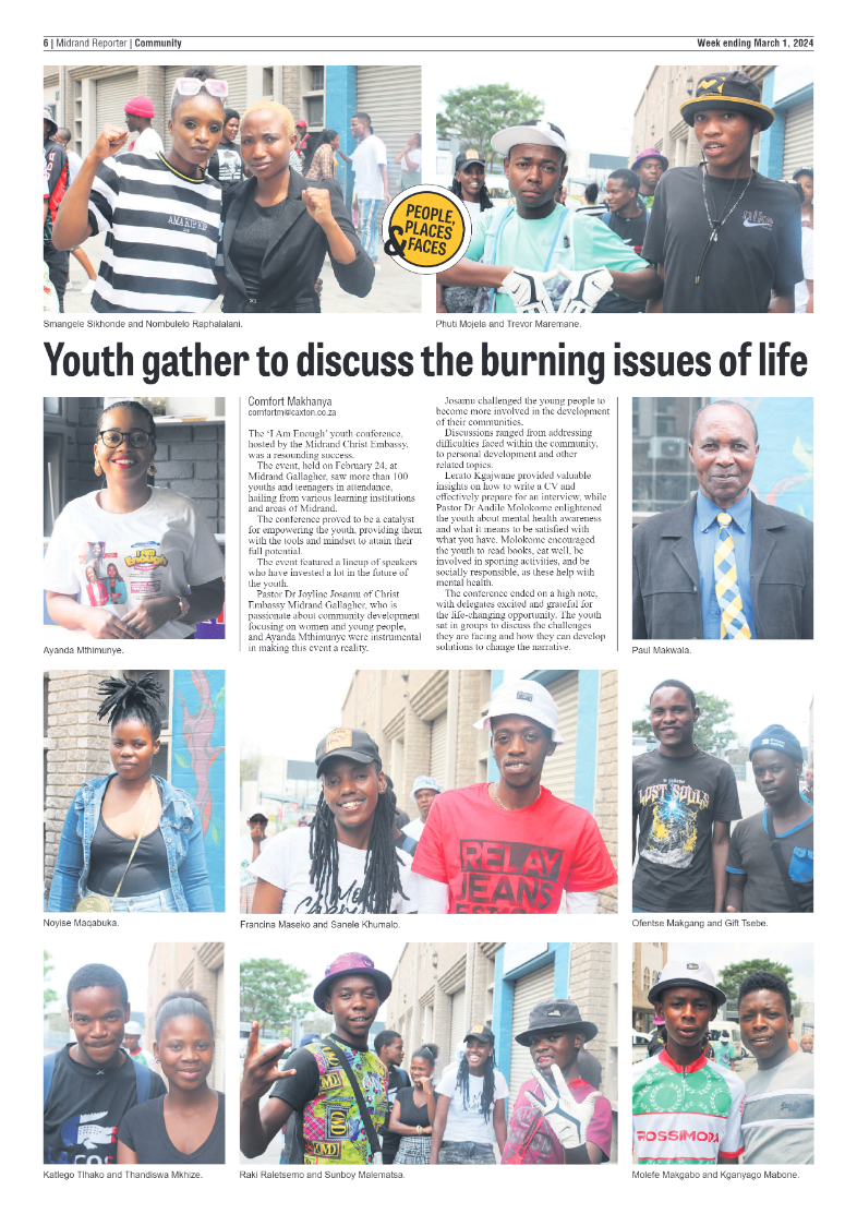 Midrand Reporter 01 March 2024 page 6