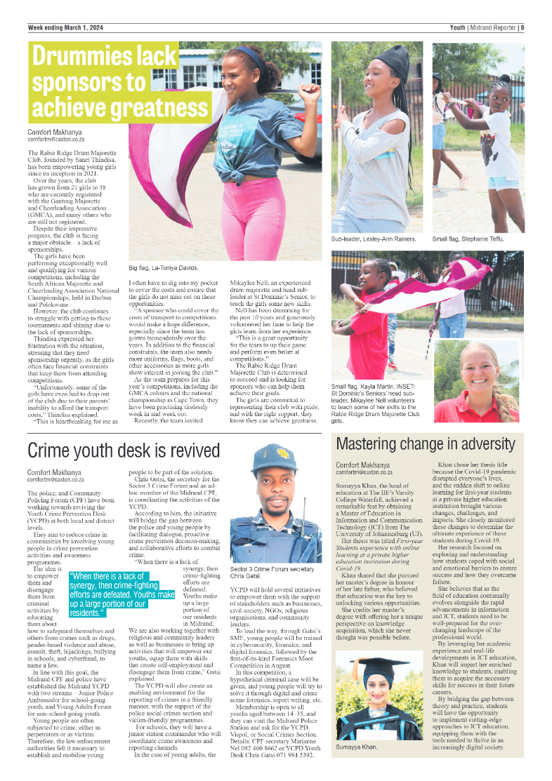 Midrand Reporter 01 March 2024 page 9