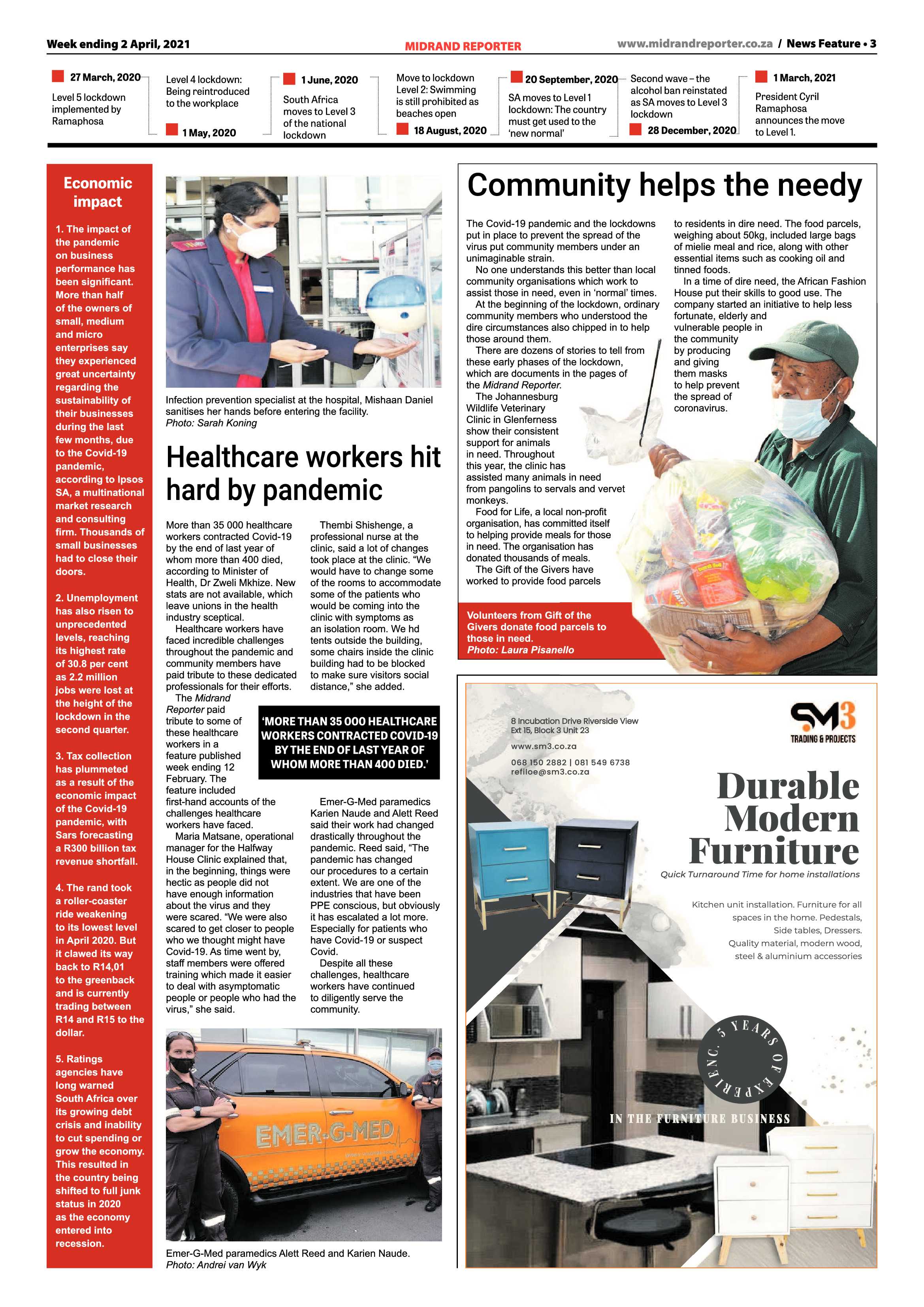 Midrand Reporter 02 April 2021 page 3