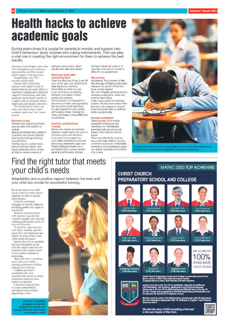 Midrand Reporter 02 February 2024 page 10