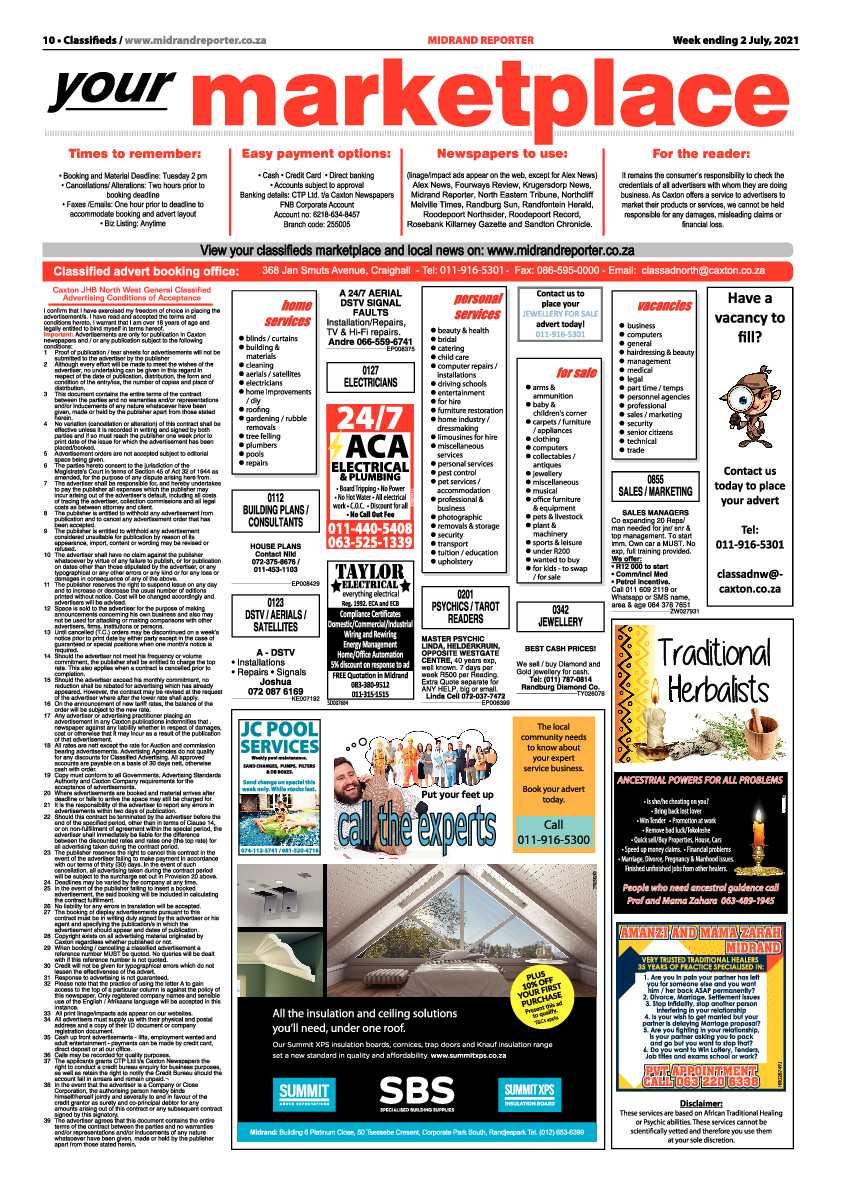 Midrand Reporter 02 July  2021 page 10