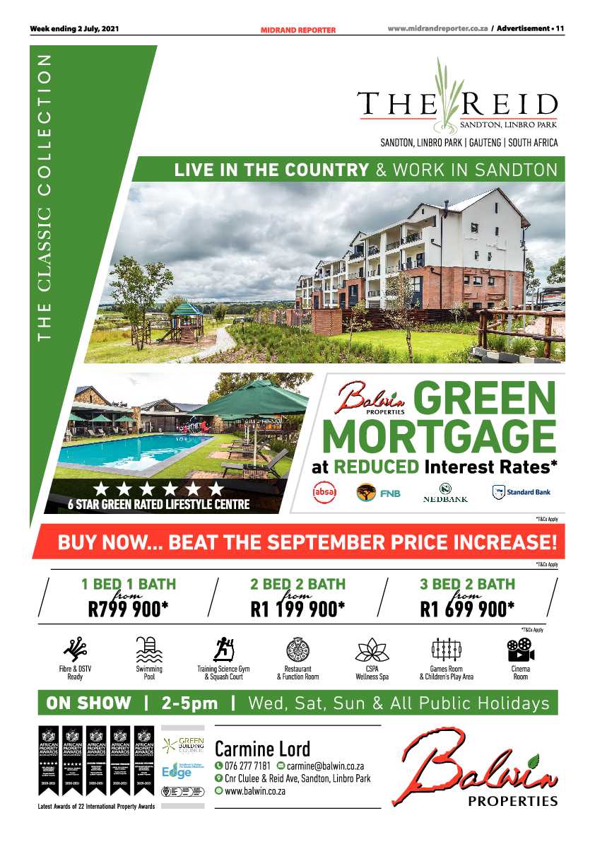 Midrand Reporter 02 July  2021 page 11