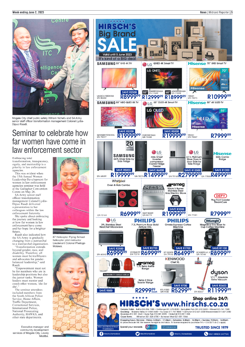 Midrand Reporter 02 June 2023 page 5