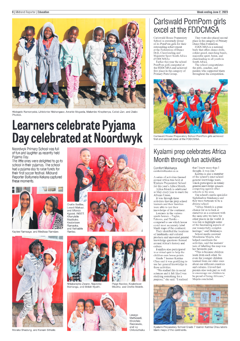 Midrand Reporter 02 June 2023 page 8