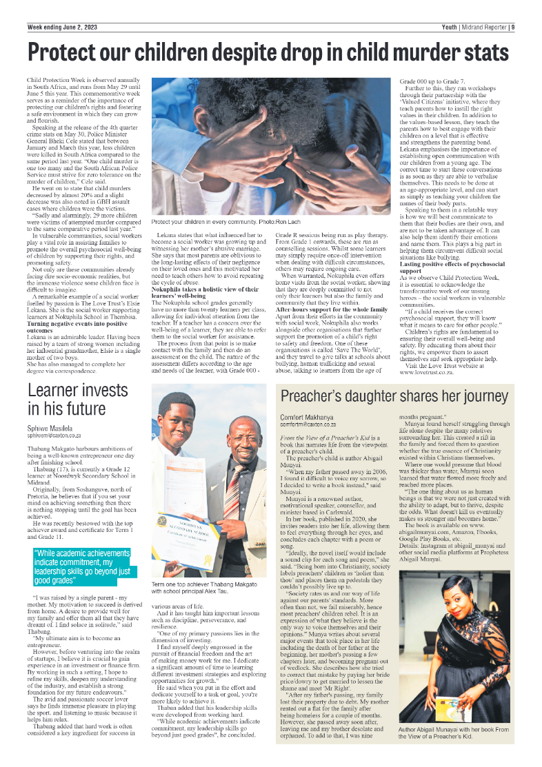 Midrand Reporter 02 June 2023 page 9