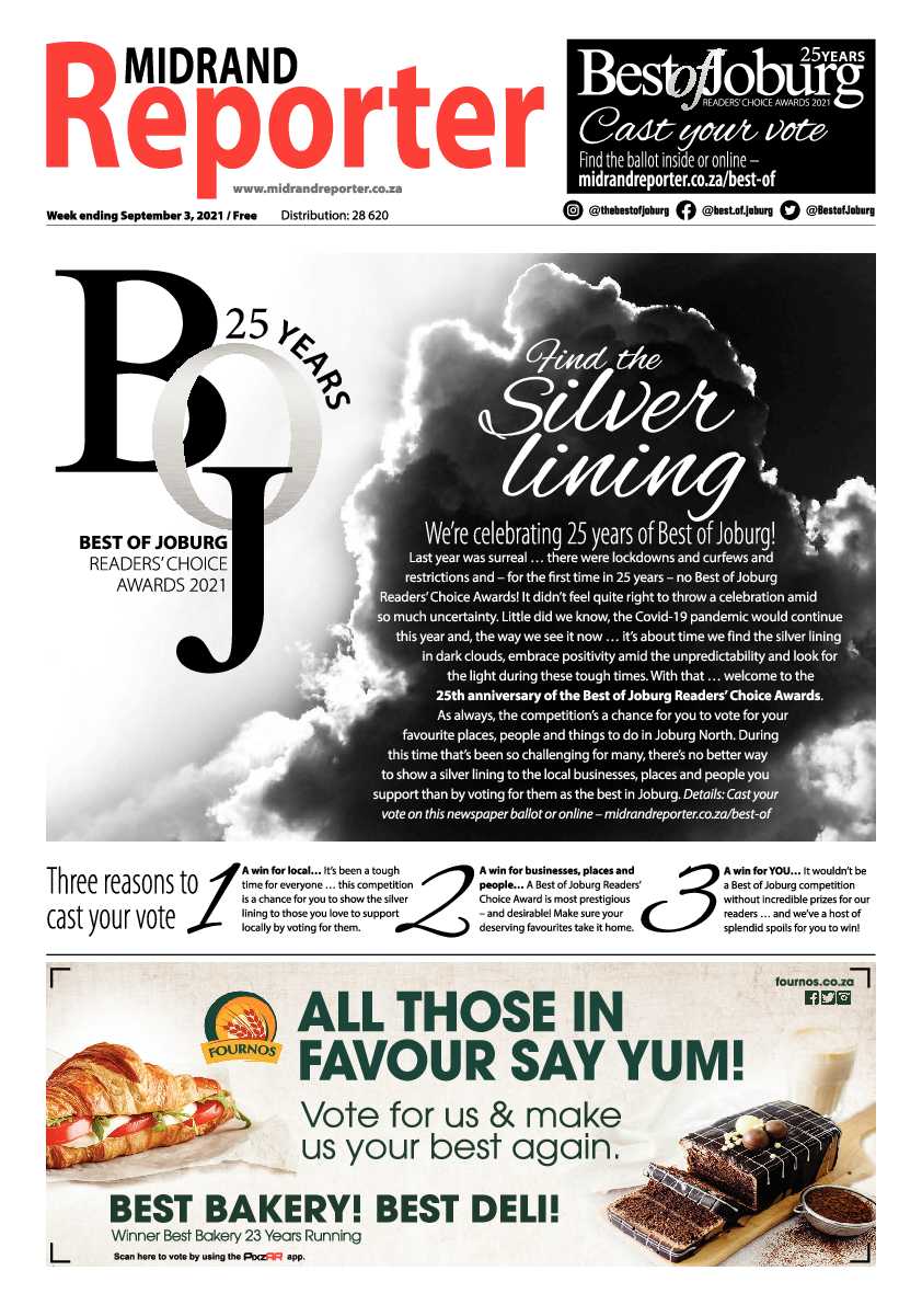 Midrand Reporter 03 September 2021 page 1