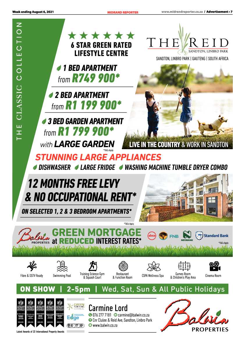 Midrand Reporter  04 August 2021 page 7