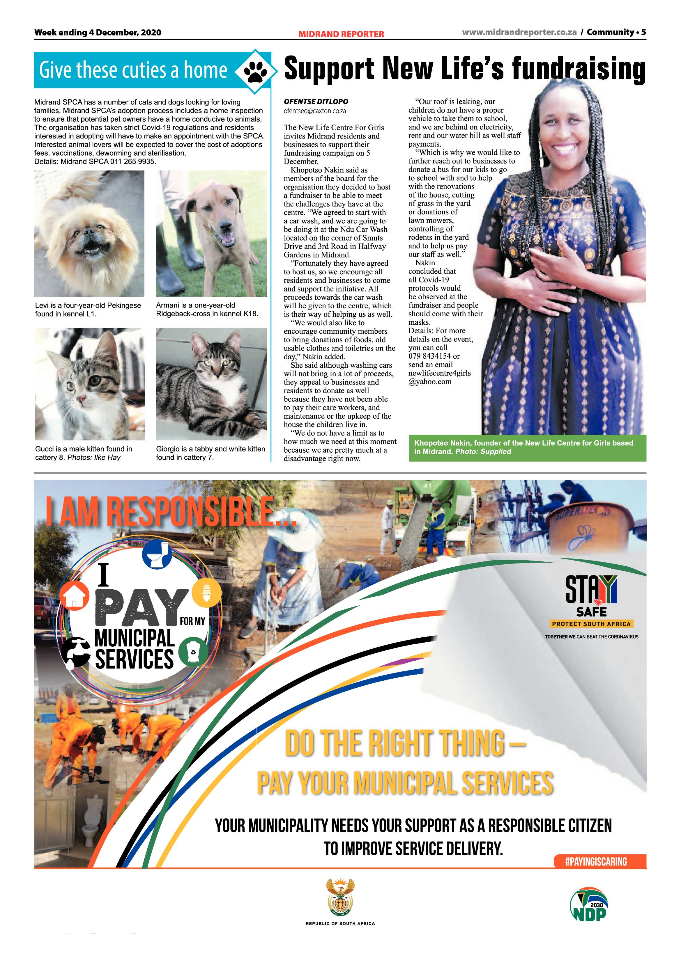 Midrand Reporter 04 December 2020 page 5