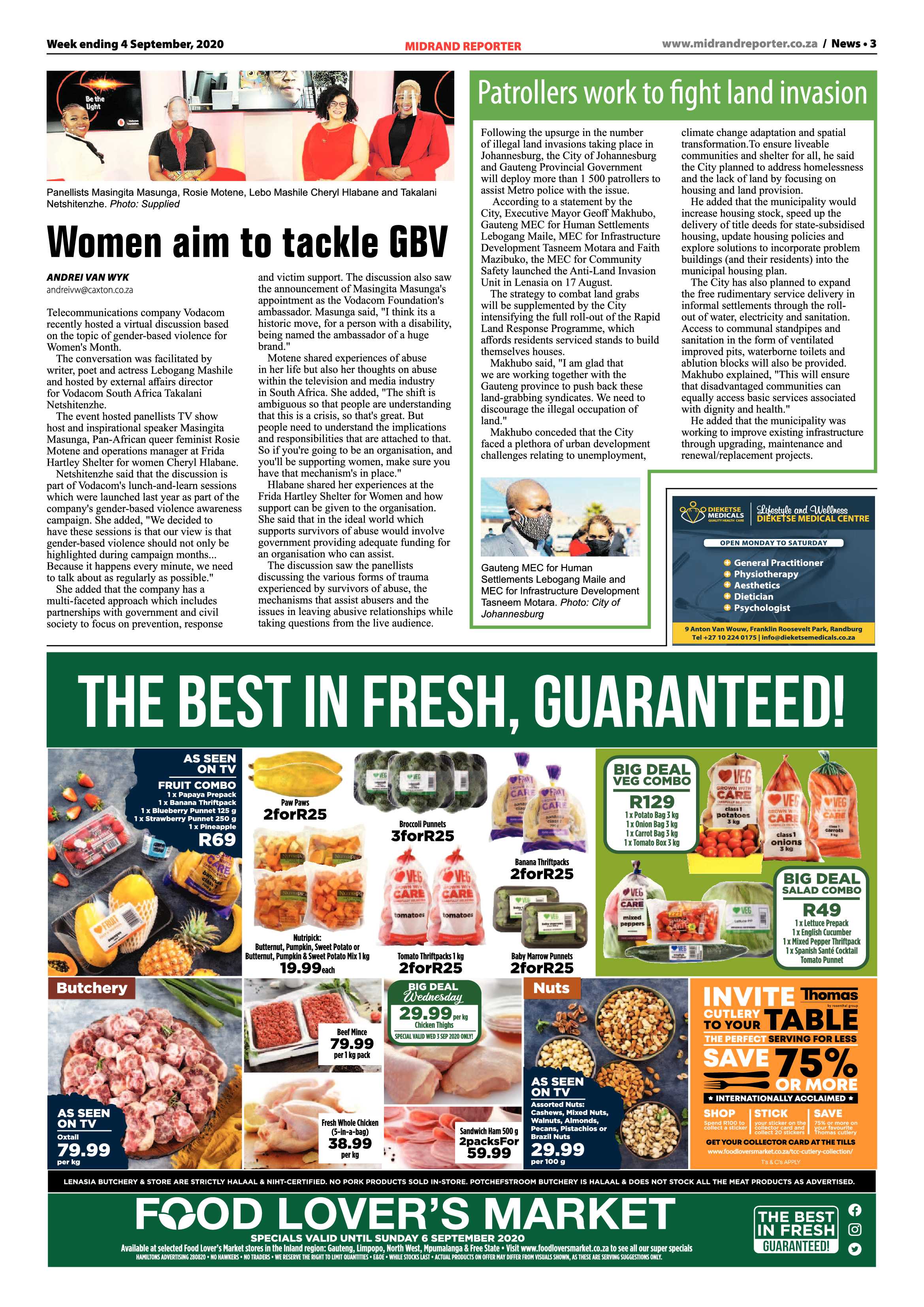 Midrand Reporter 04 September 2020 page 3