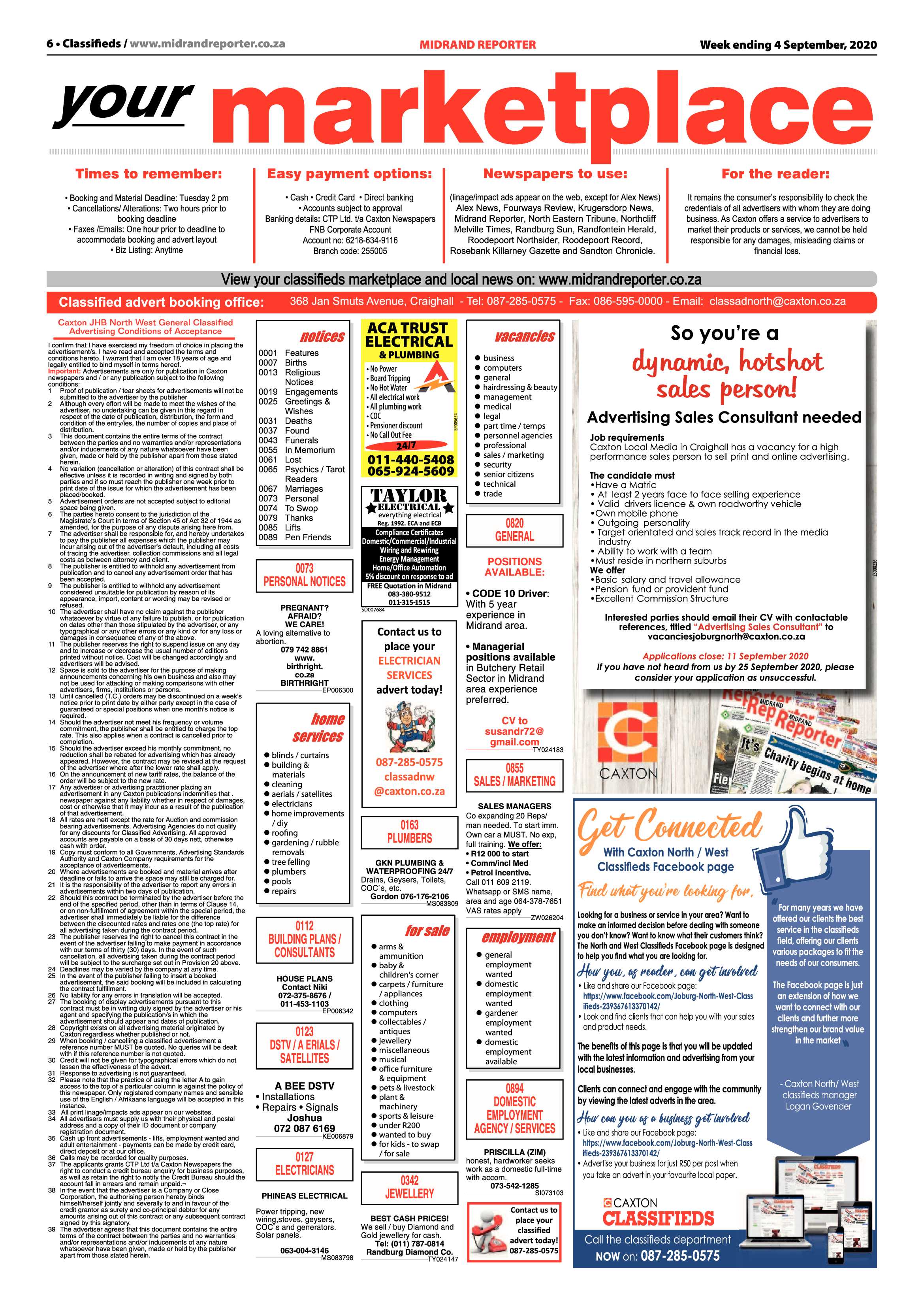 Midrand Reporter 04 September 2020 page 6