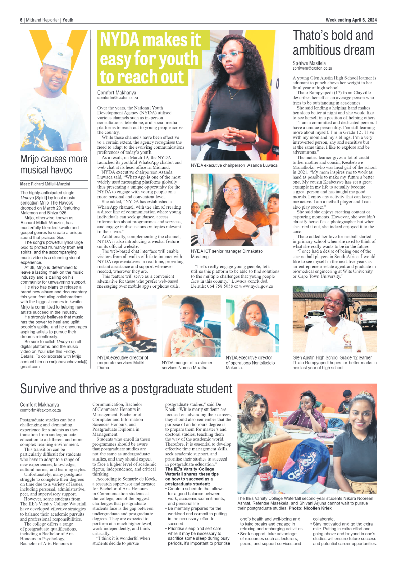 Midrand Reporter 05 April 2024 page 6
