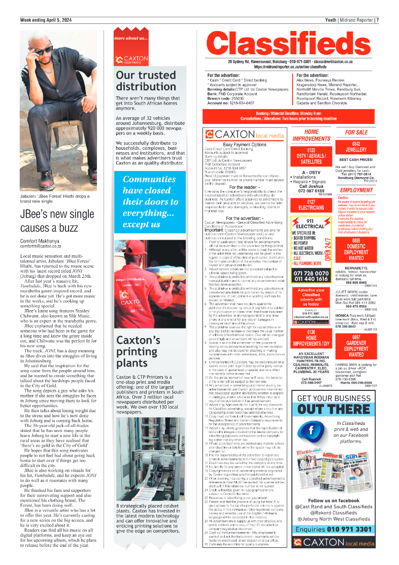 Midrand Reporter 05 April 2024 page 7
