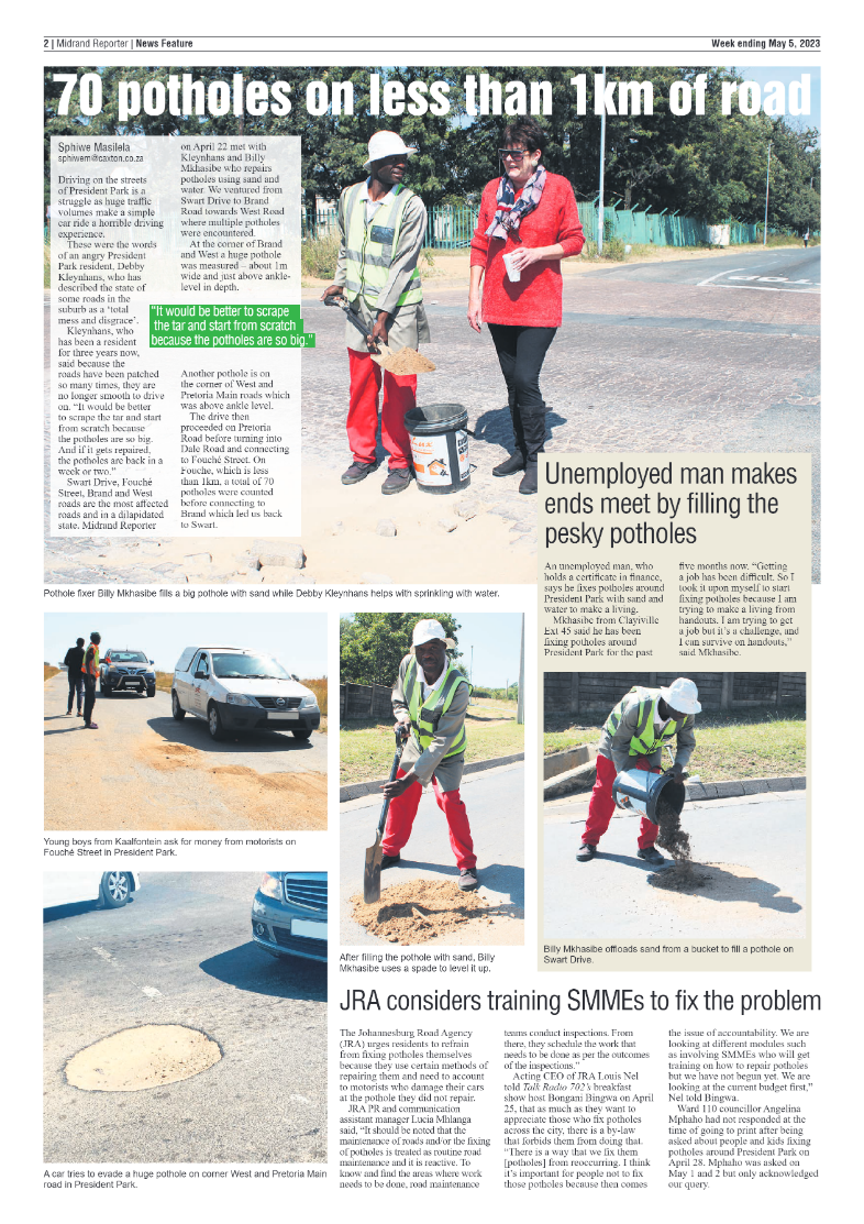 Midrand Reporter 05 May 2023 page 2