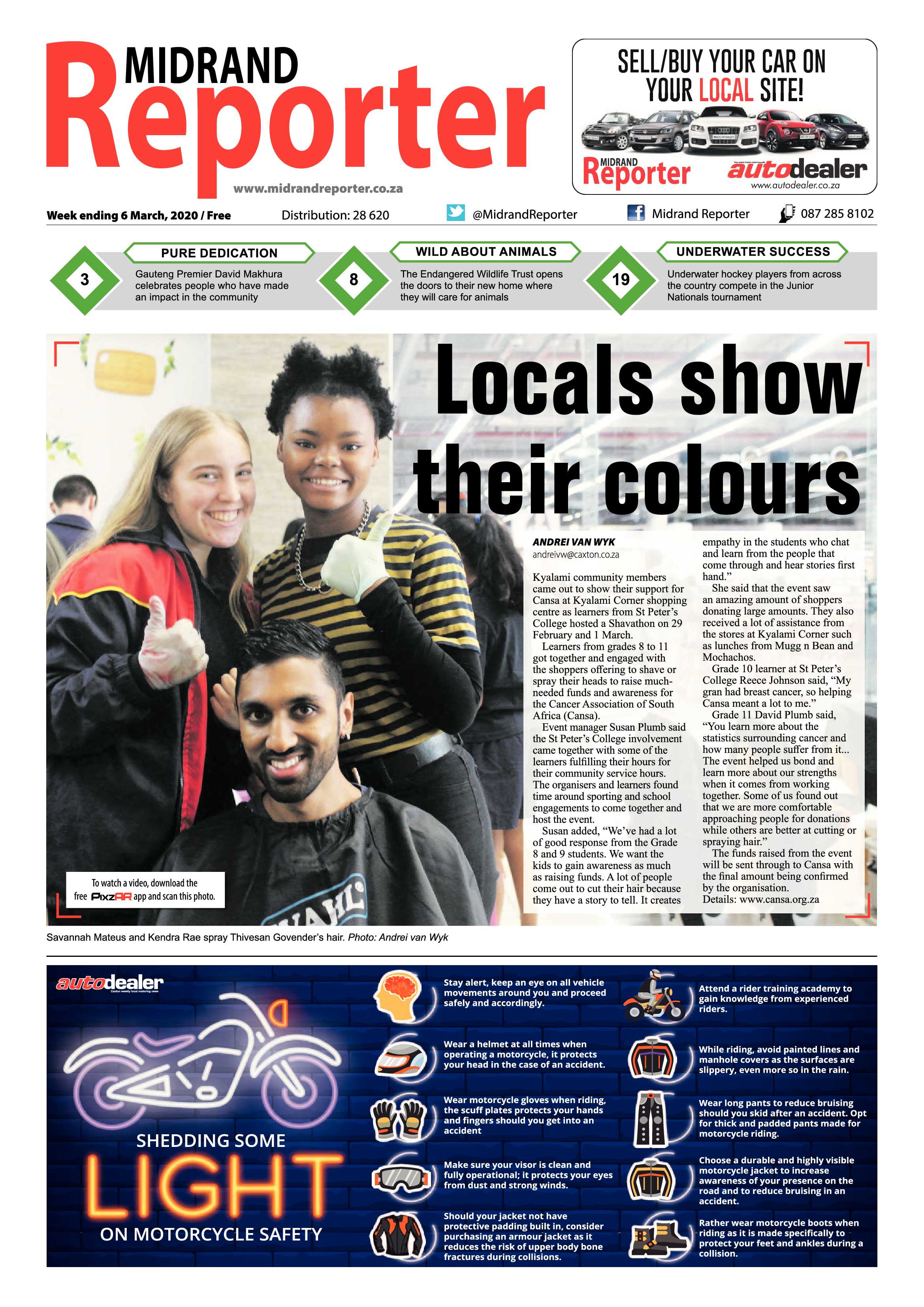 Midrand Reporter 06 March 2020 page 1