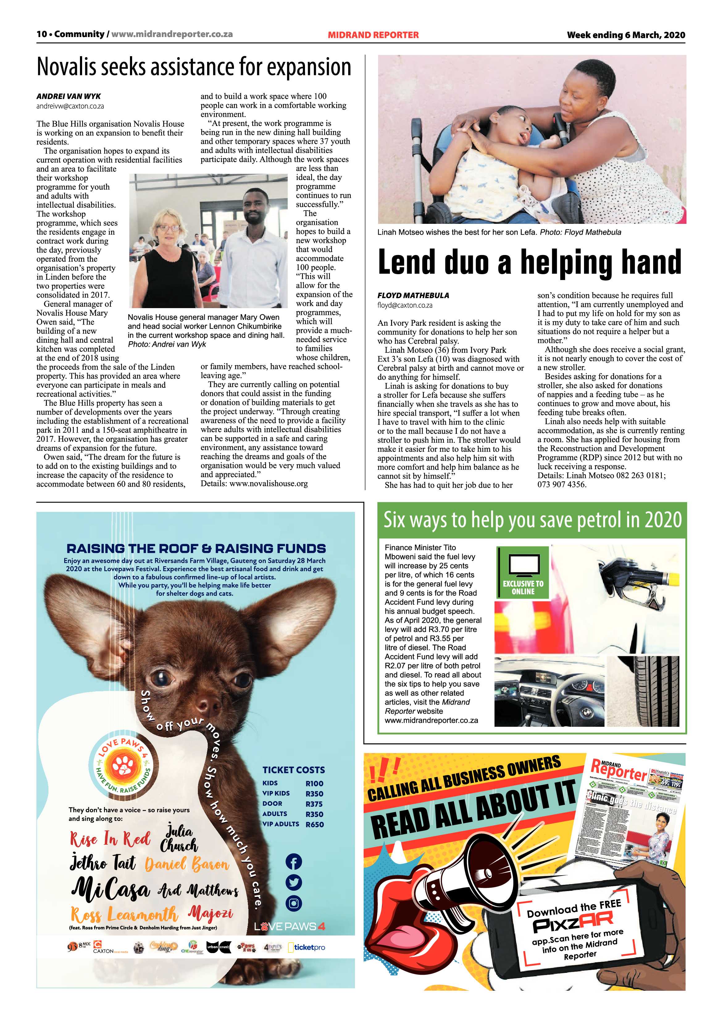 Midrand Reporter 06 March 2020 page 10