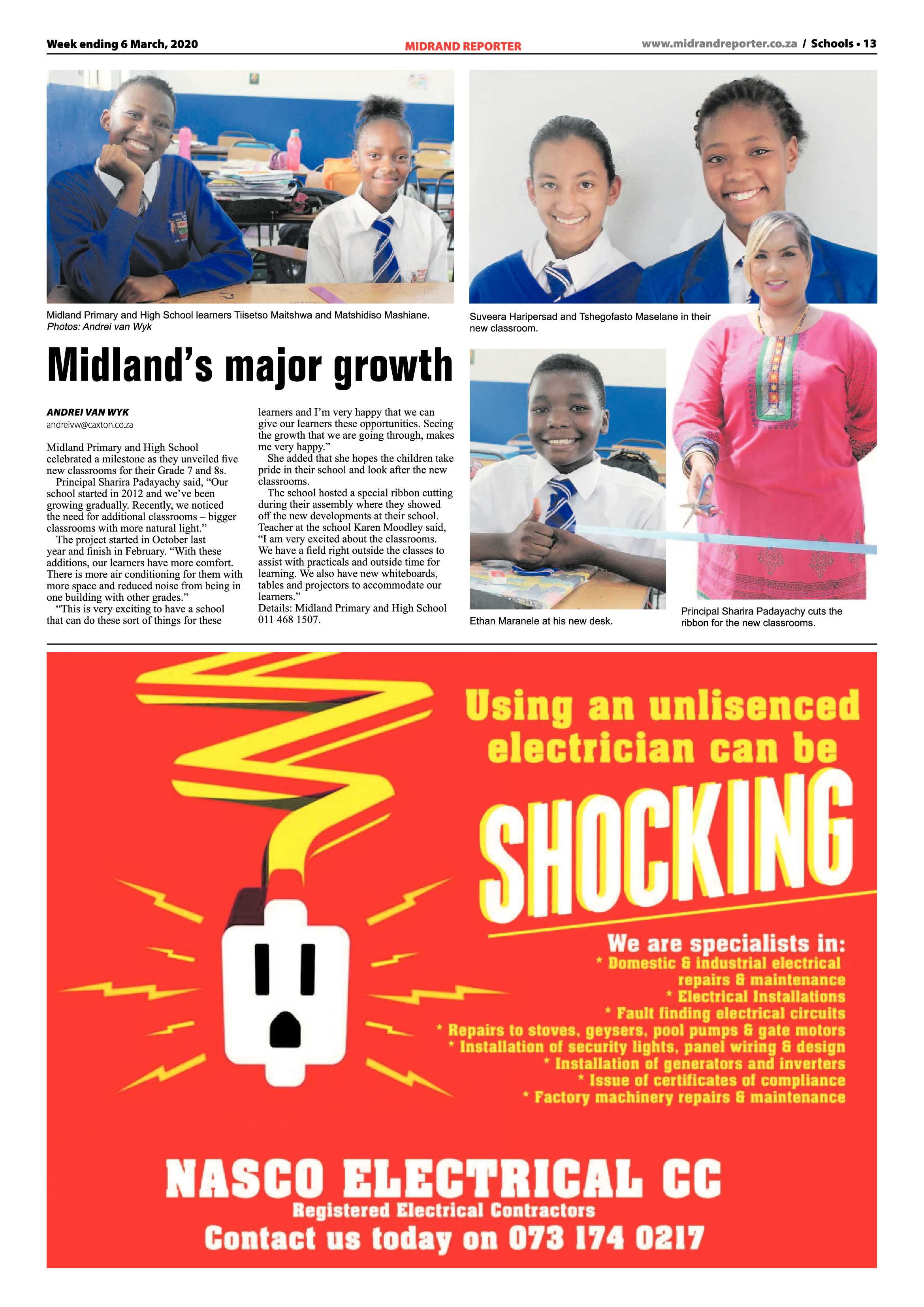 Midrand Reporter 06 March 2020 page 13