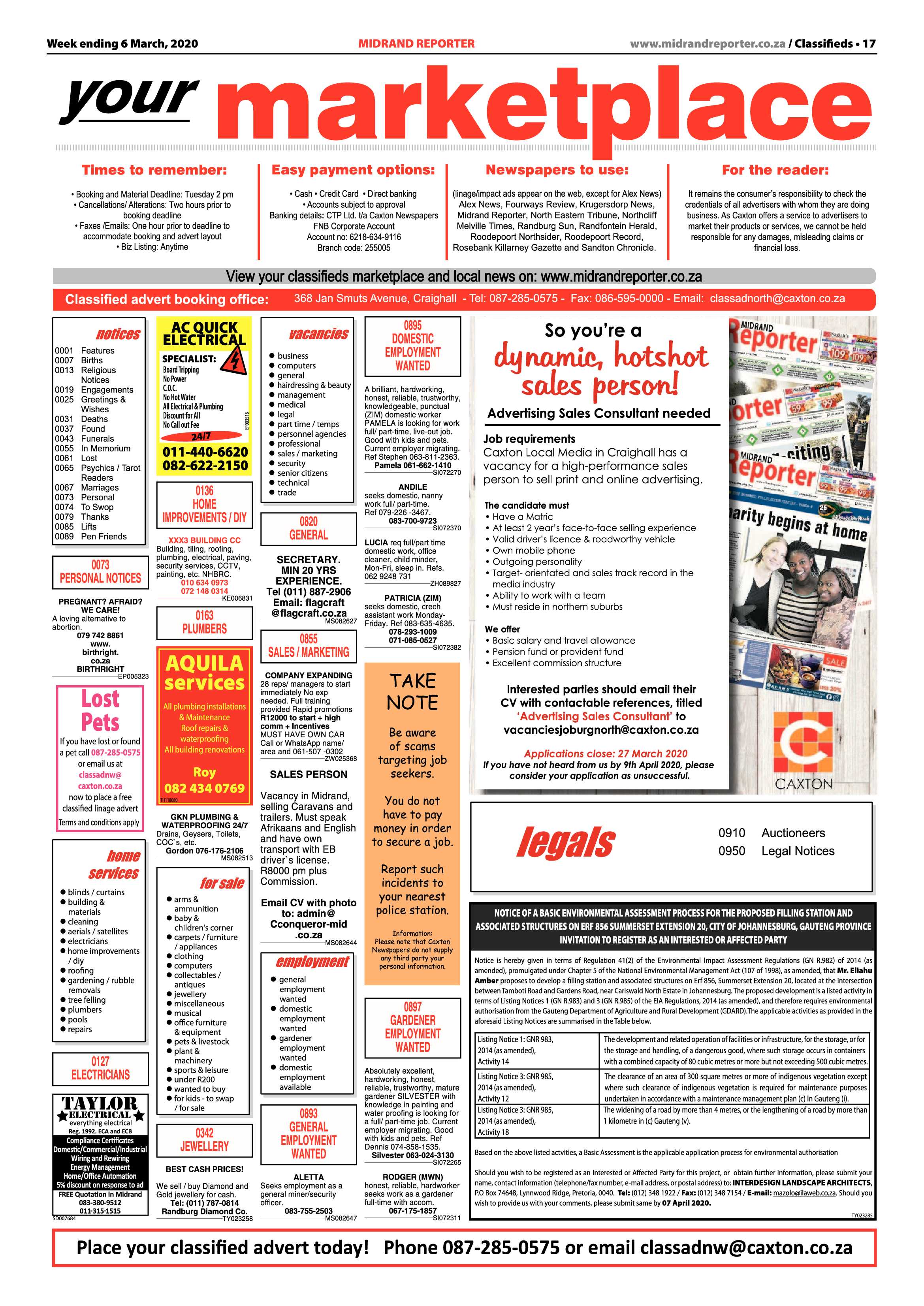 Midrand Reporter 06 March 2020 page 17