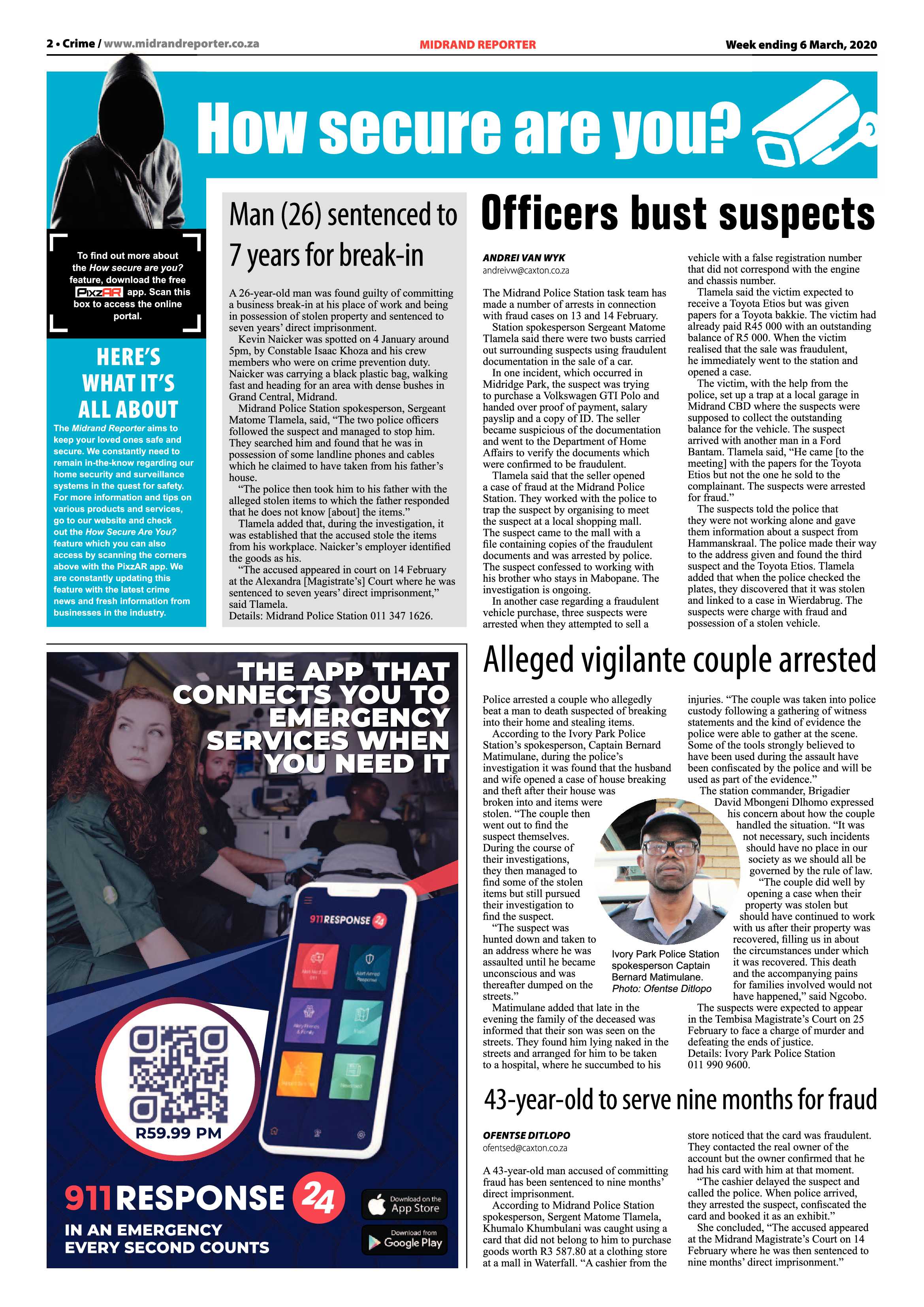 Midrand Reporter 06 March 2020 page 2