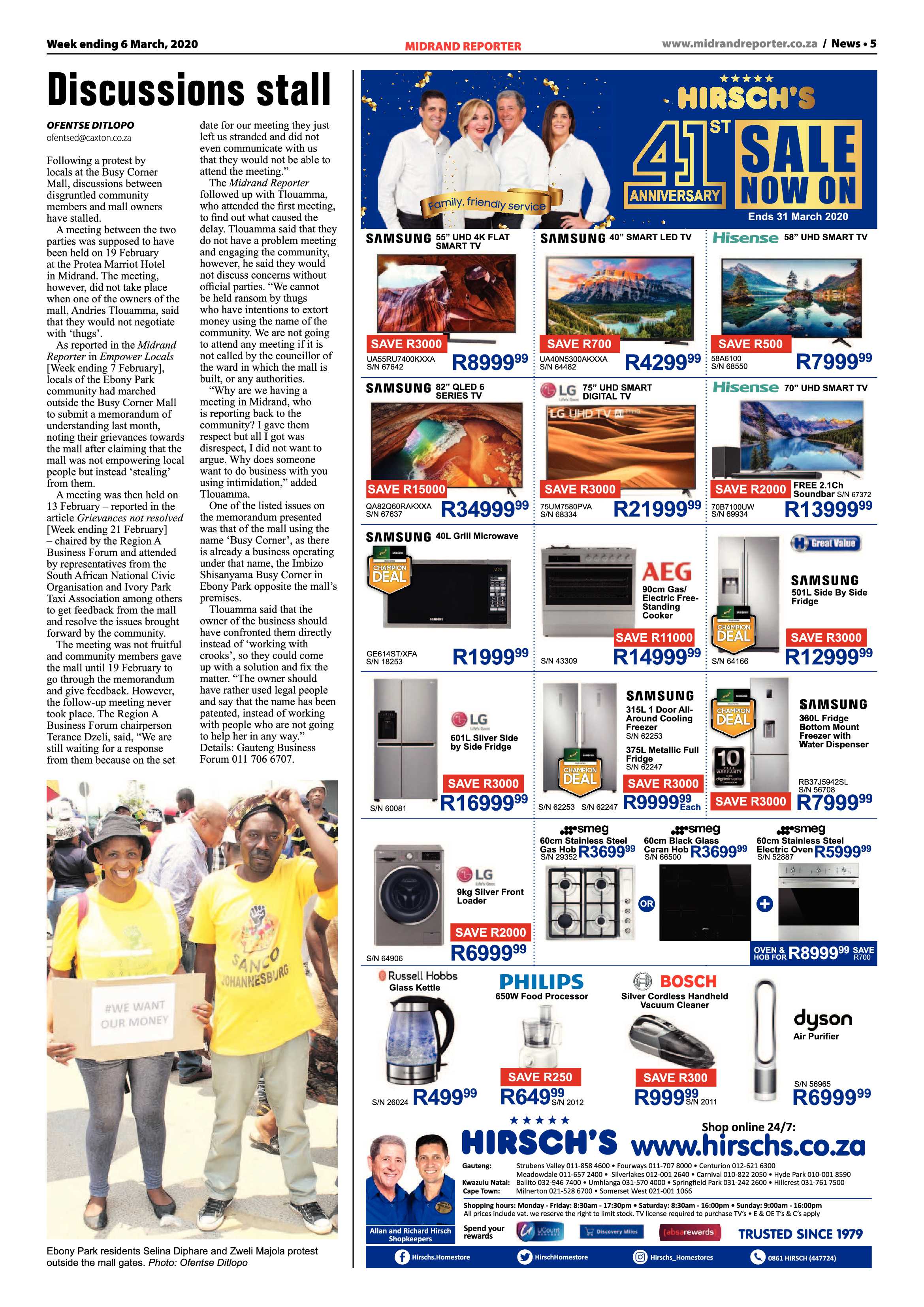 Midrand Reporter 06 March 2020 page 5