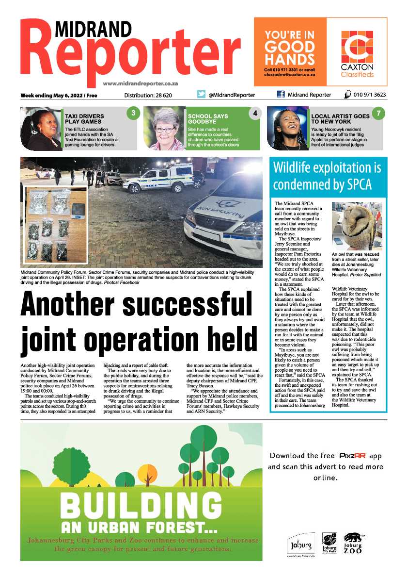 Midrand Reporter 06 May 2022 page 1