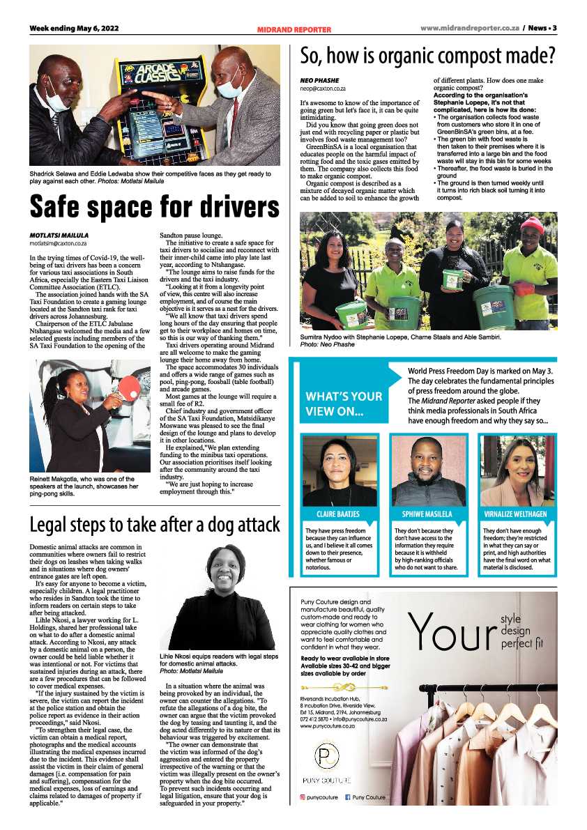 Midrand Reporter 06 May 2022 page 3
