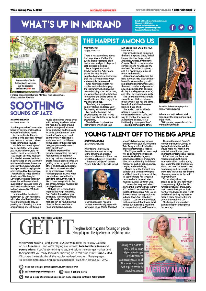 Midrand Reporter 06 May 2022 page 7