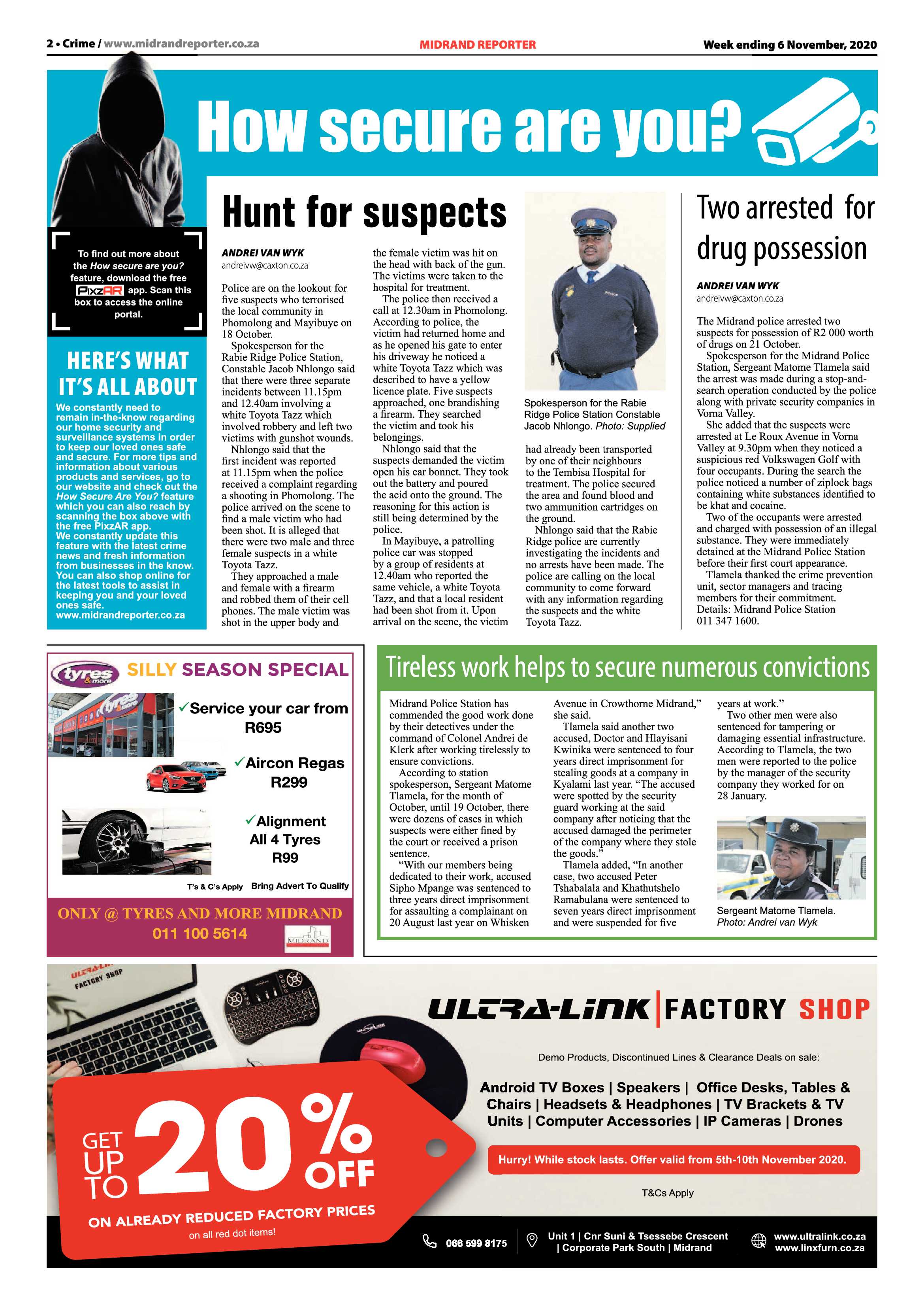 Midrand Reporter 06 November 2020 page 2
