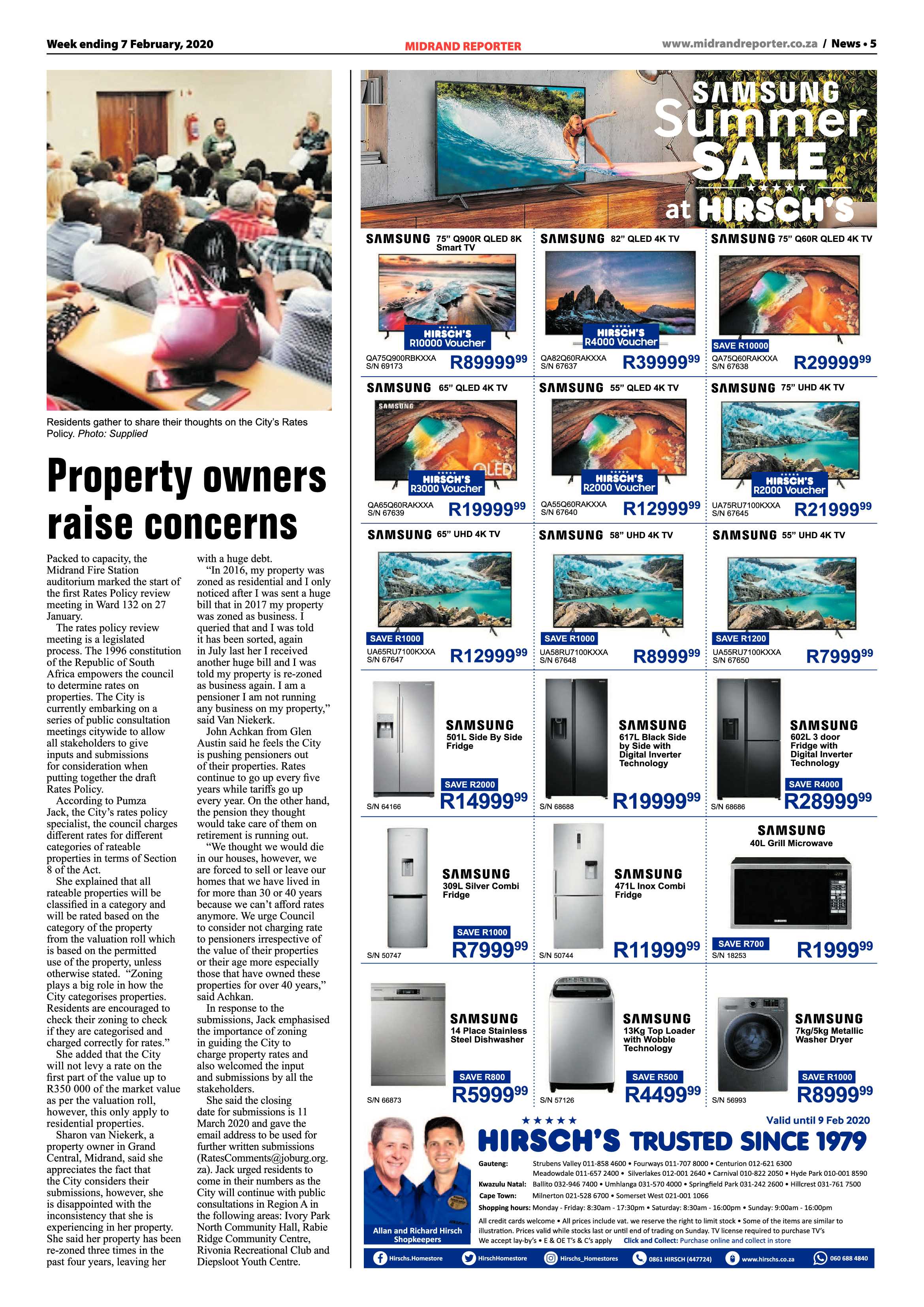 Midrand Reporter 07 February 2020 page 5