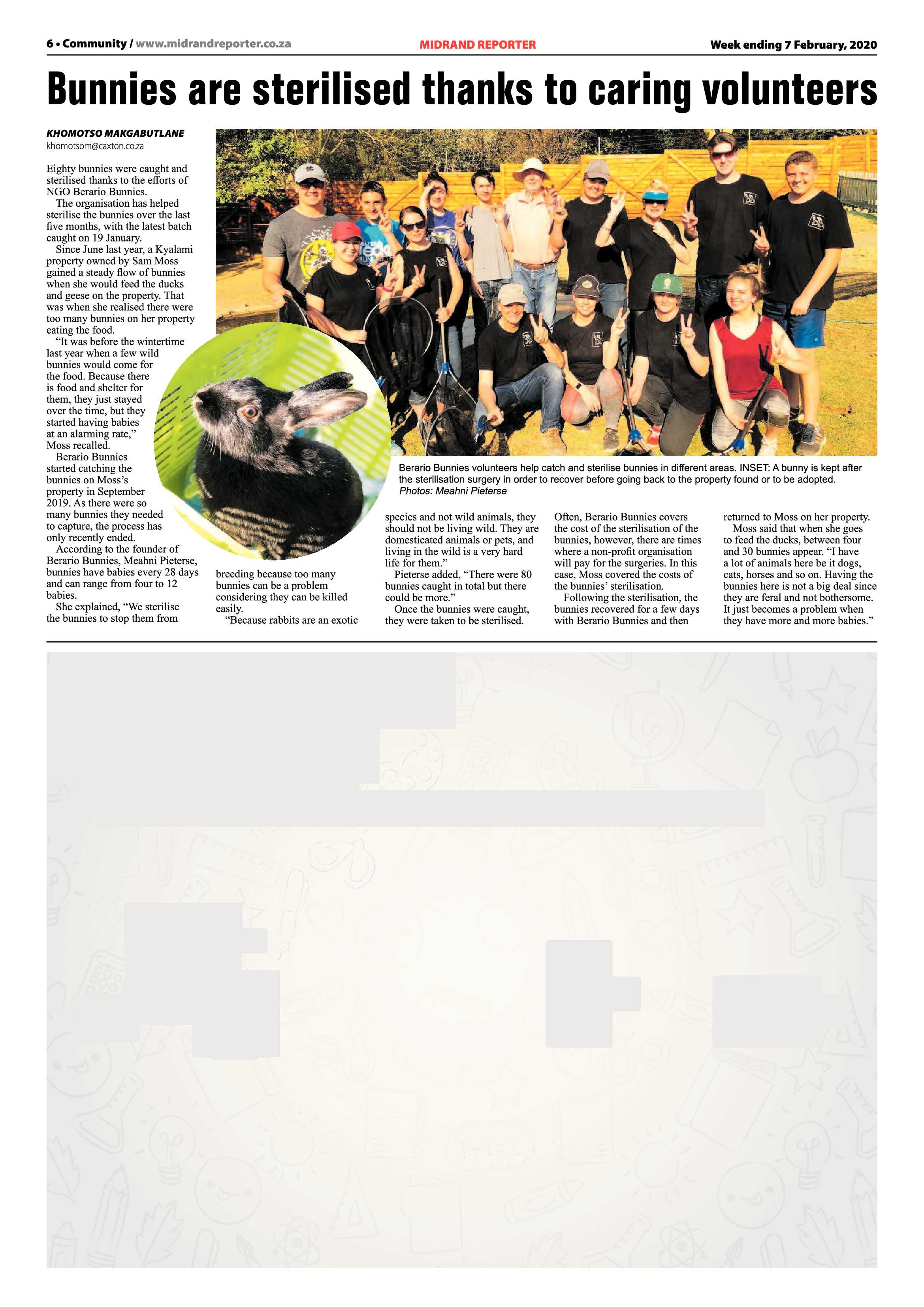 Midrand Reporter 07 February 2020 page 6