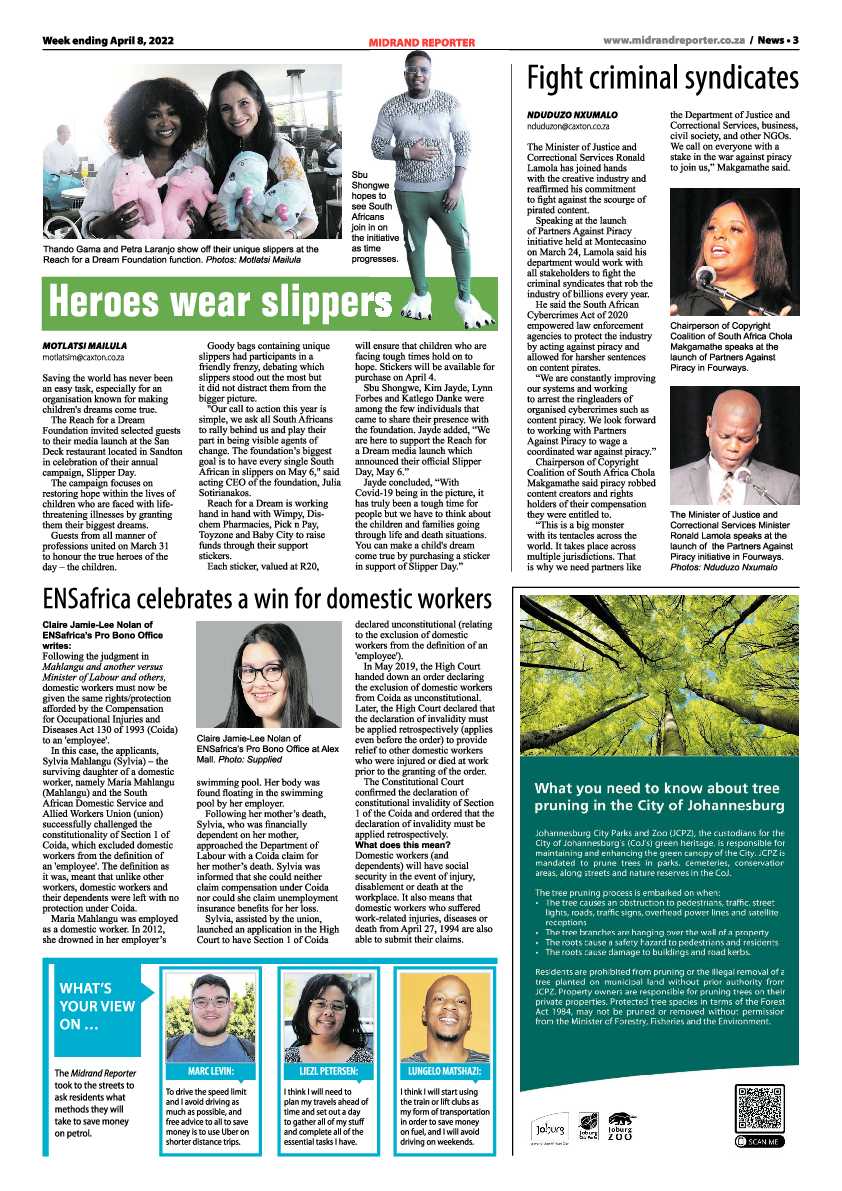 Midrand Reporter 08 April 2022 page 3