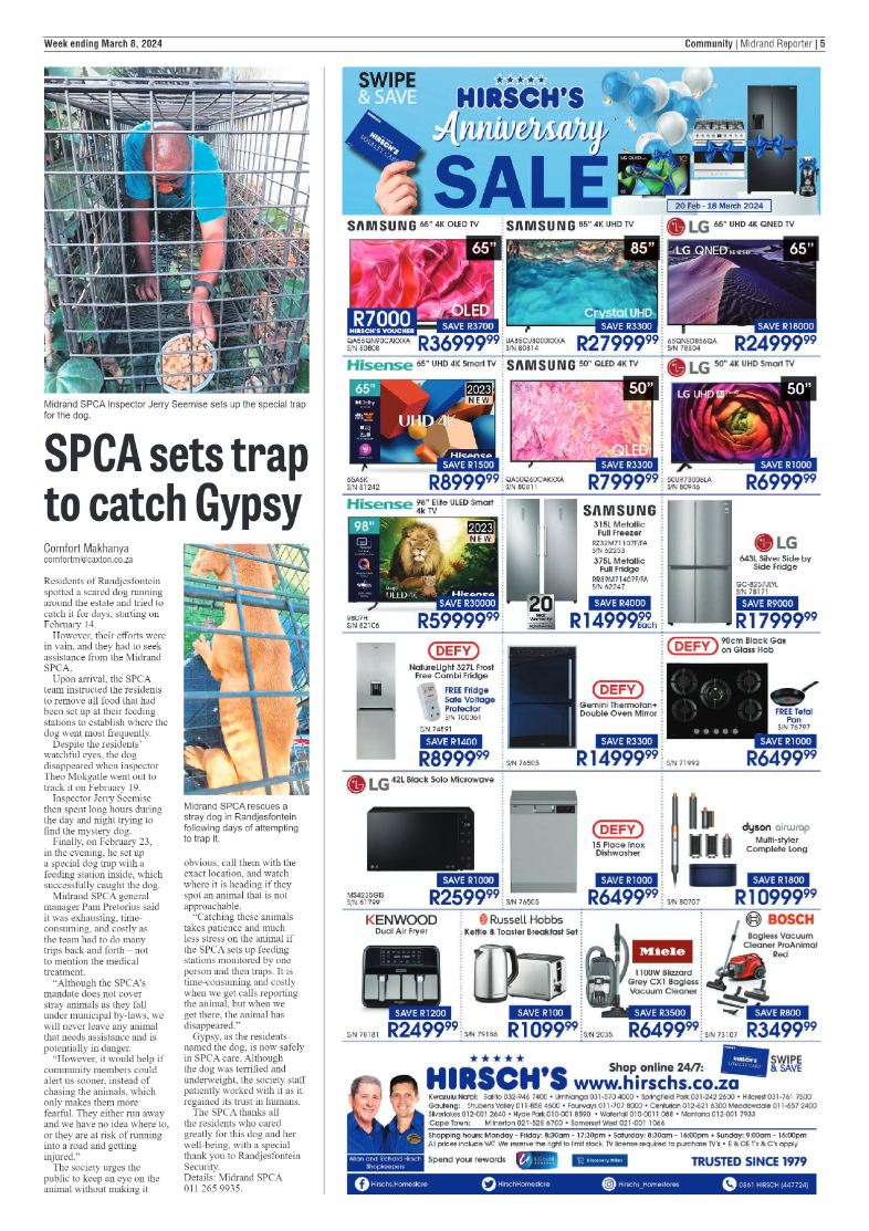 Midrand Reporter 08 March 2024 page 5