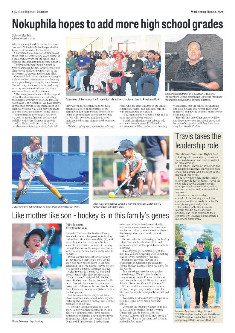 Midrand Reporter 08 March 2024 page 8