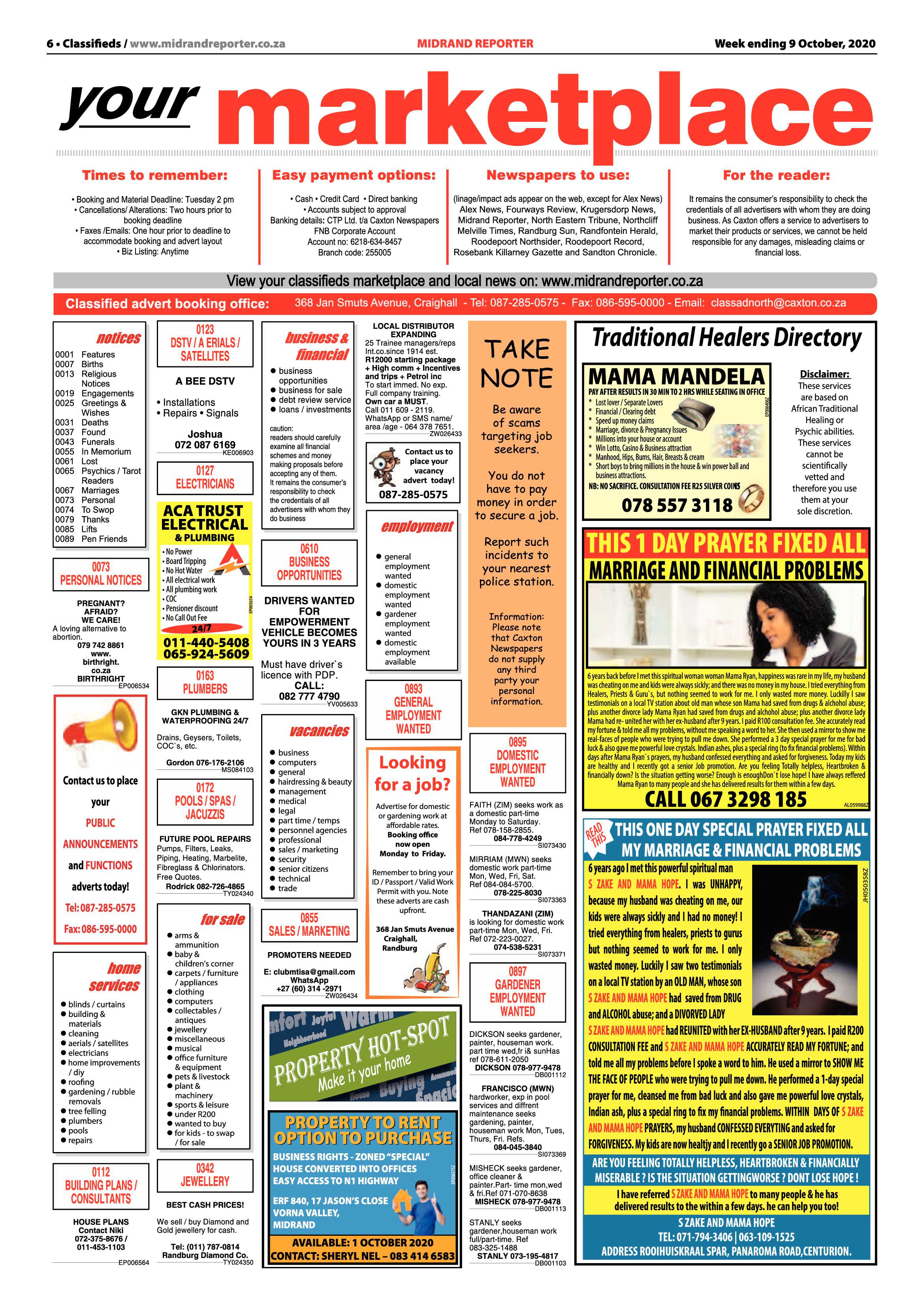 Midrand Reporter 09 October 2020 page 6