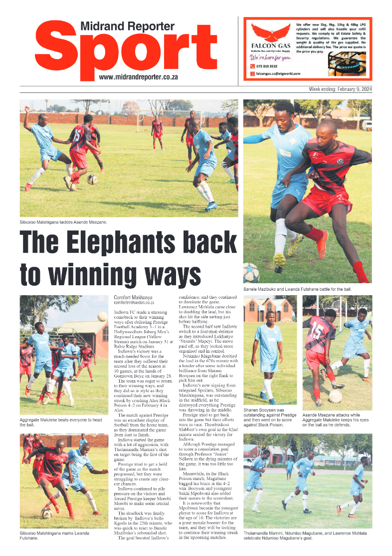 Midrand Reporter 09 February 2024 page 12