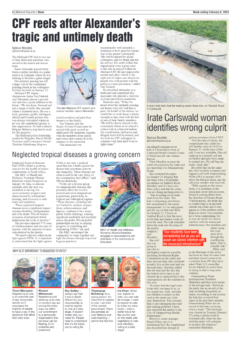 Midrand Reporter 09 February 2024 page 4