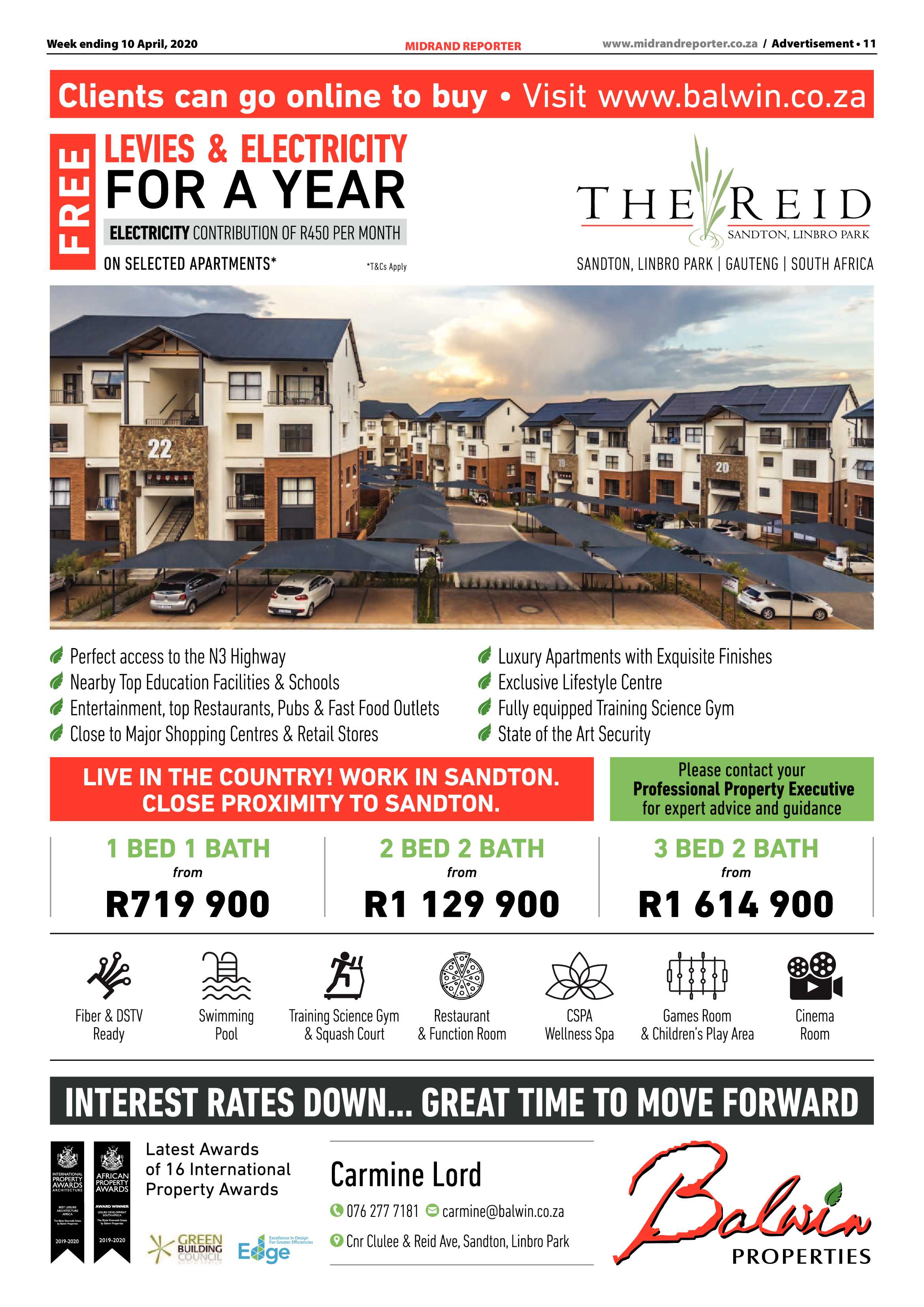 Midrand Reporter 10 April 2020 page 11